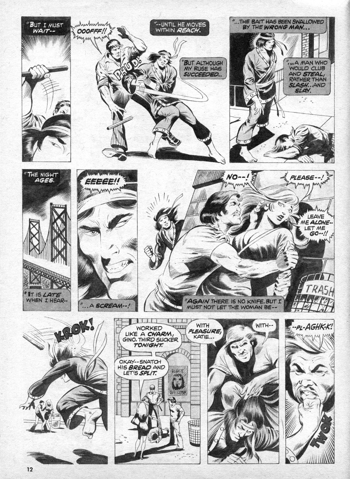 Read online The Deadly Hands of Kung Fu comic -  Issue #8 - 13