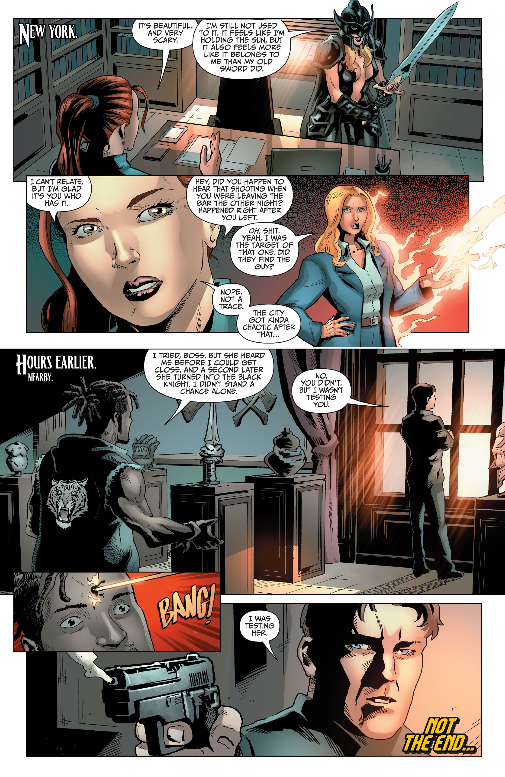 Read online Myths & Legends Quarterly: Black Knight – Fate of Legends comic -  Issue # Full - 73