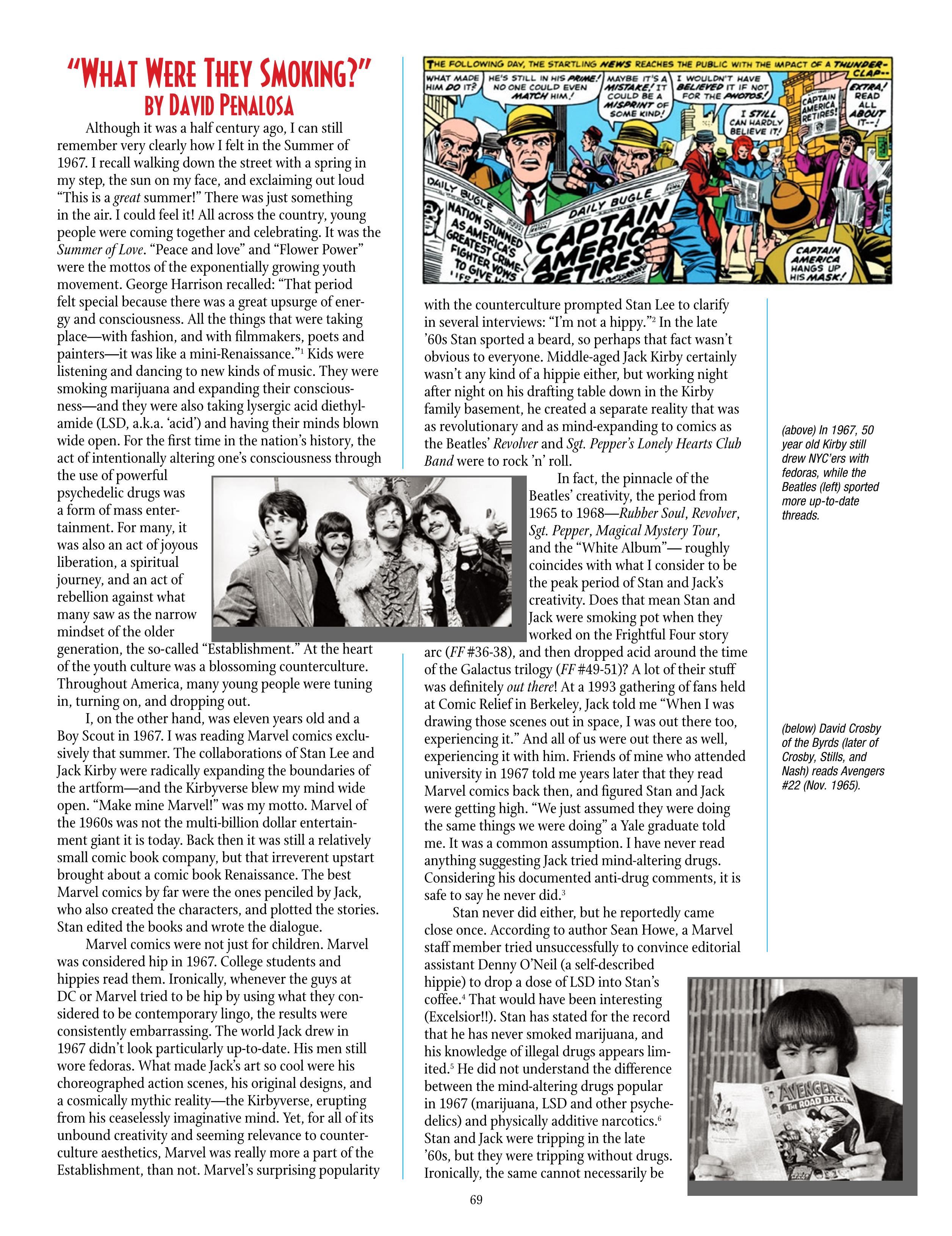 Read online The Jack Kirby Collector comic -  Issue #72 - 71