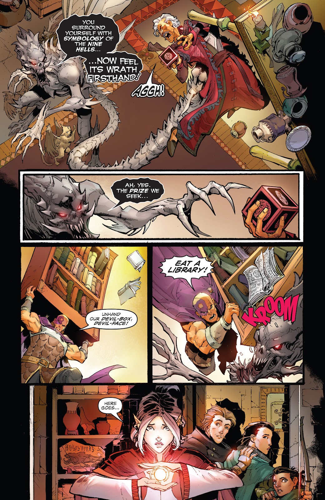 Dungeons & Dragons: Infernal Tides issue 1 - Page 19