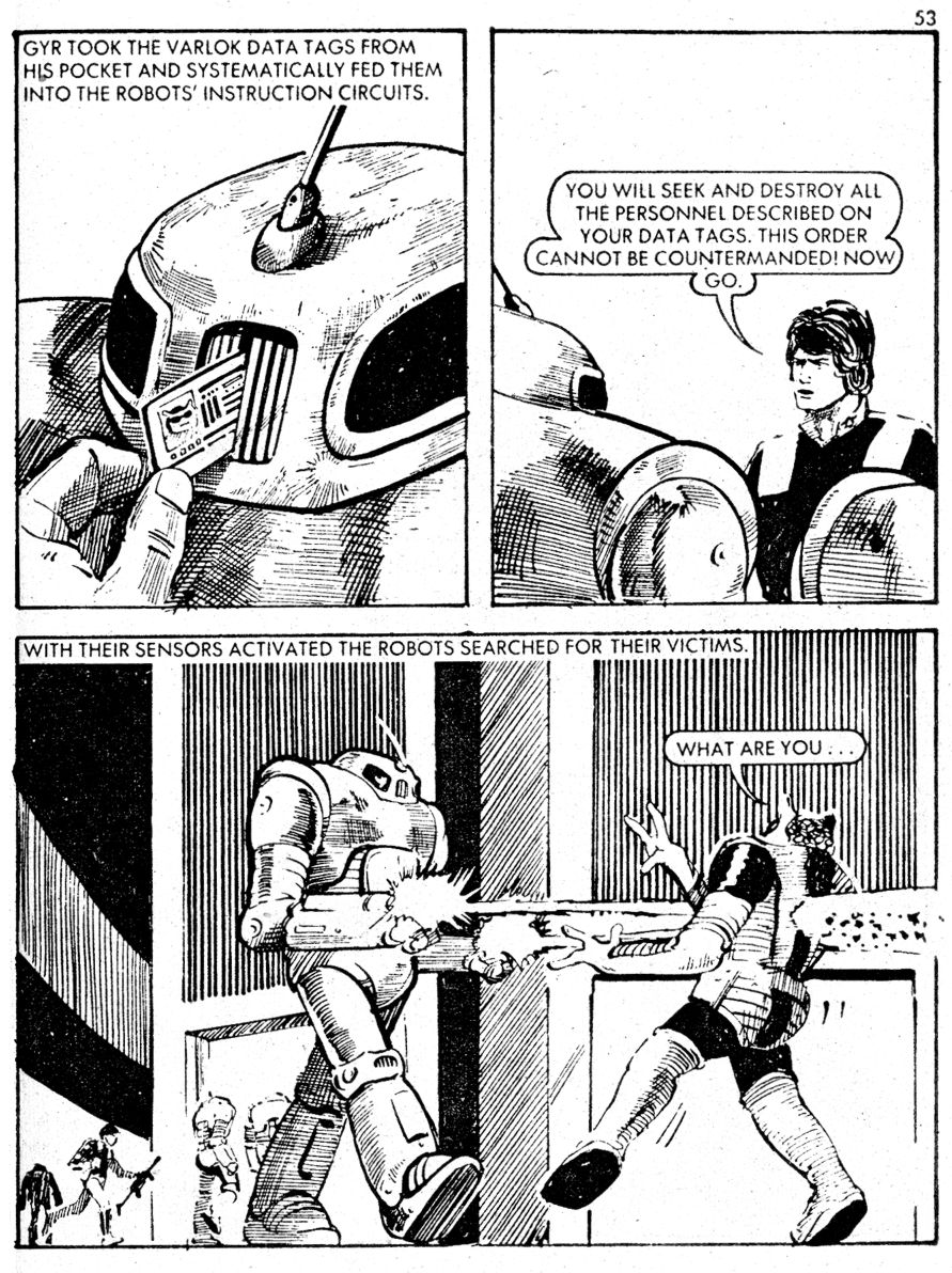 Read online Starblazer comic -  Issue #21 - 53