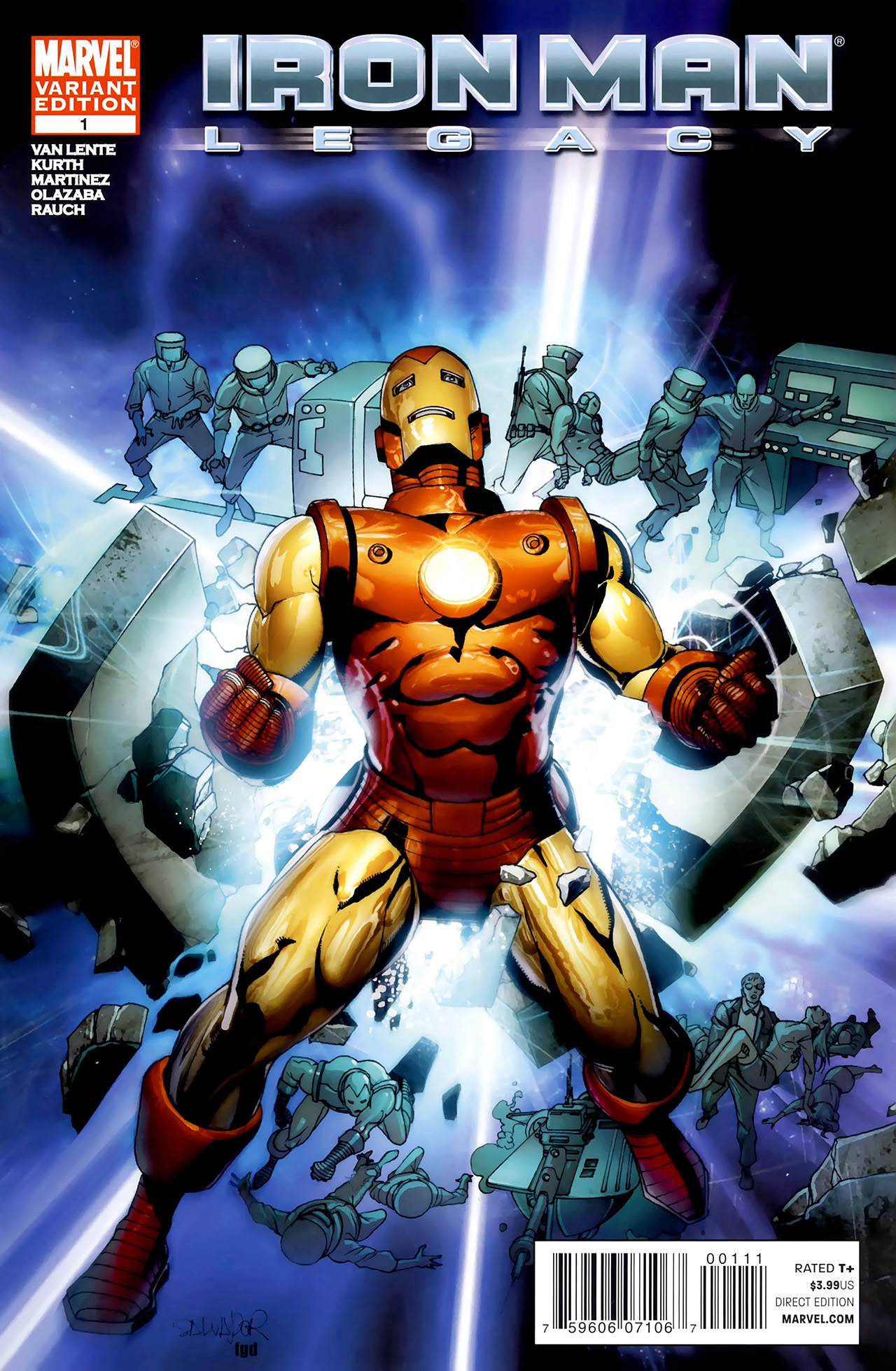 Read online Iron Man: Legacy comic -  Issue #1 - 1