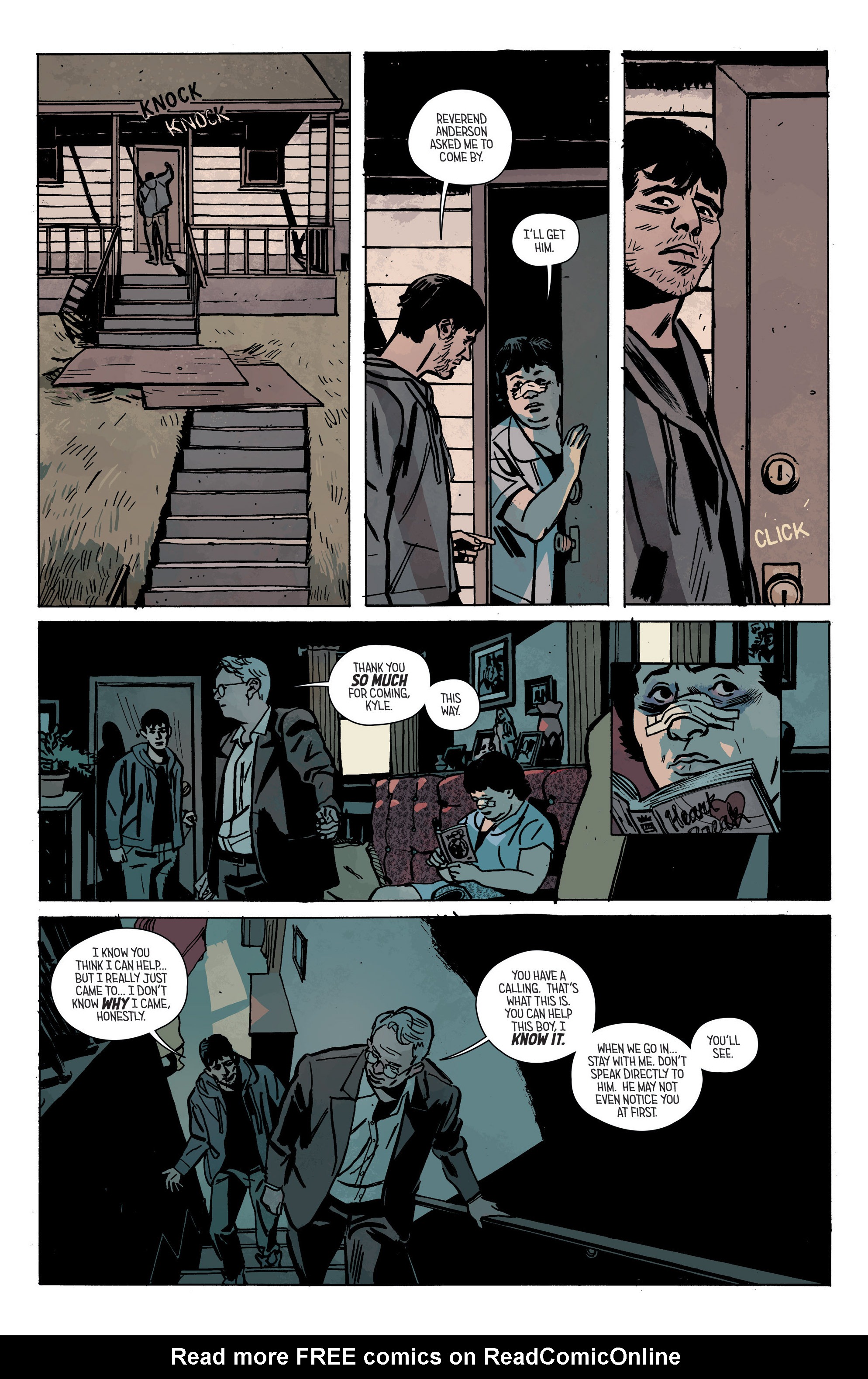 Read online Outcast by Kirkman & Azaceta comic -  Issue #1 - 25