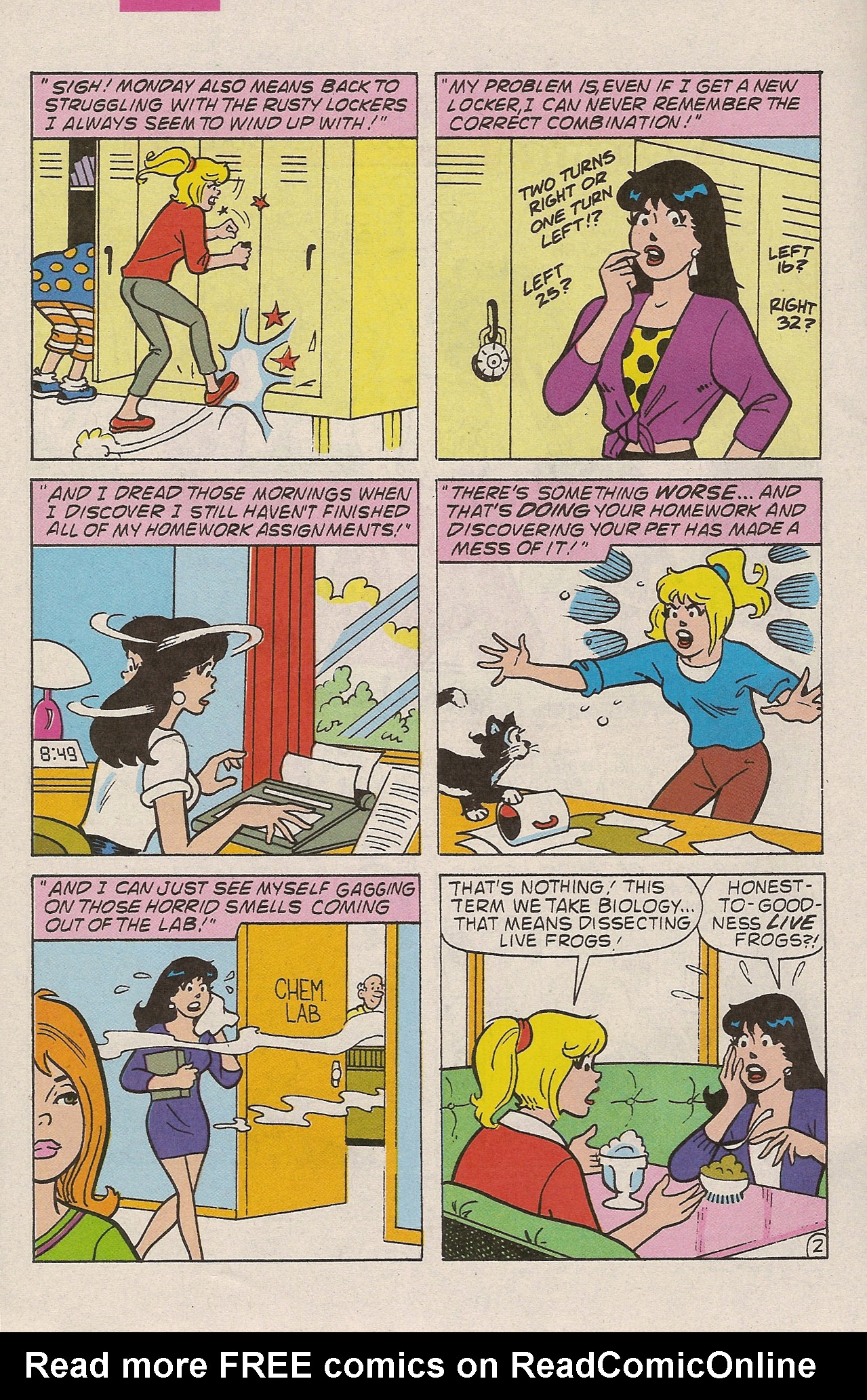 Read online Betty and Veronica (1987) comic -  Issue #58 - 4
