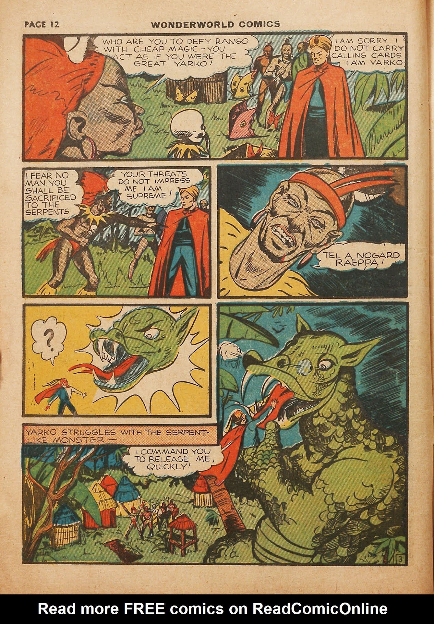 Read online Wonderworld Comics comic -  Issue #15 - 14