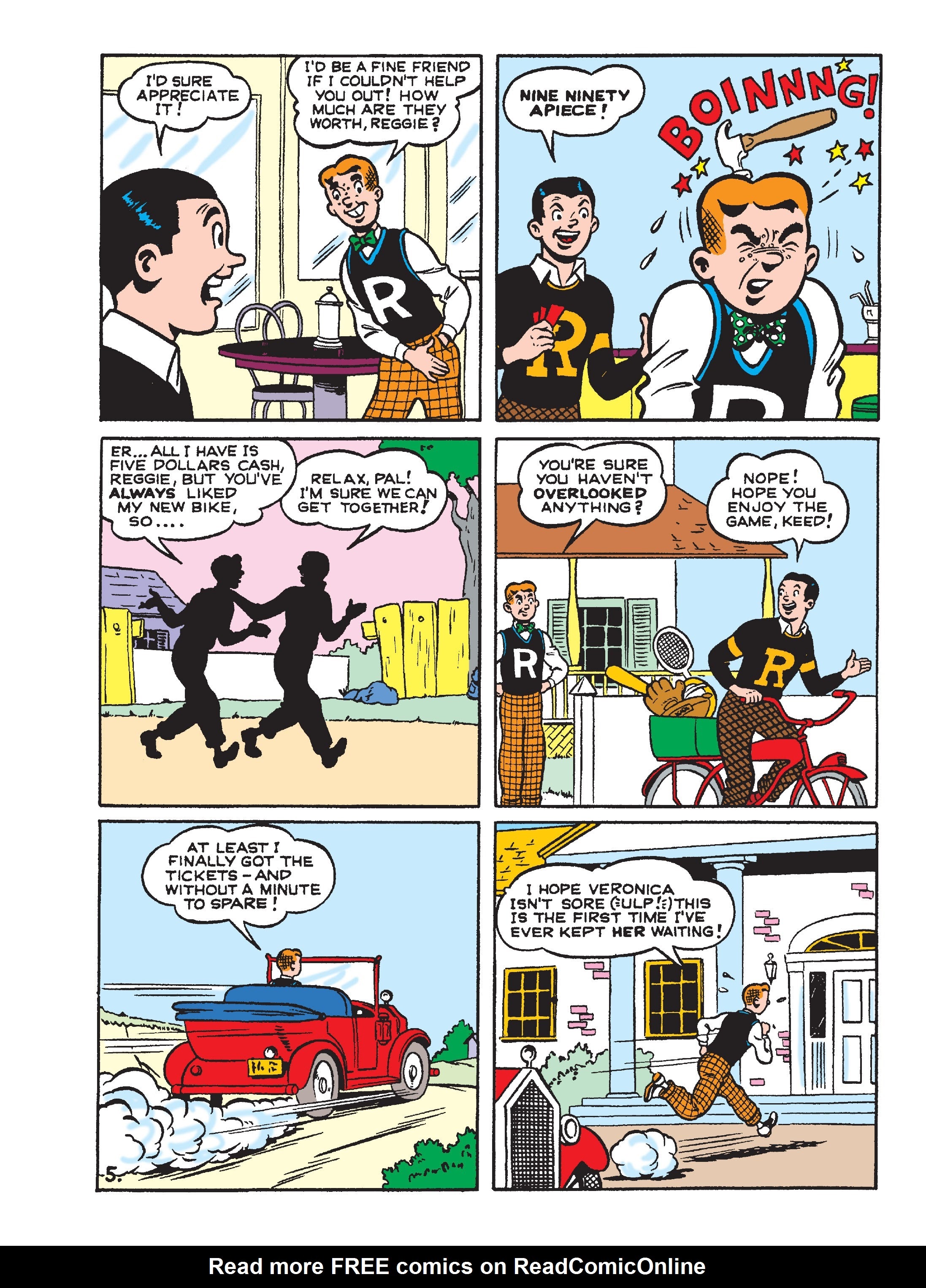 Read online Archie's Double Digest Magazine comic -  Issue #266 - 139