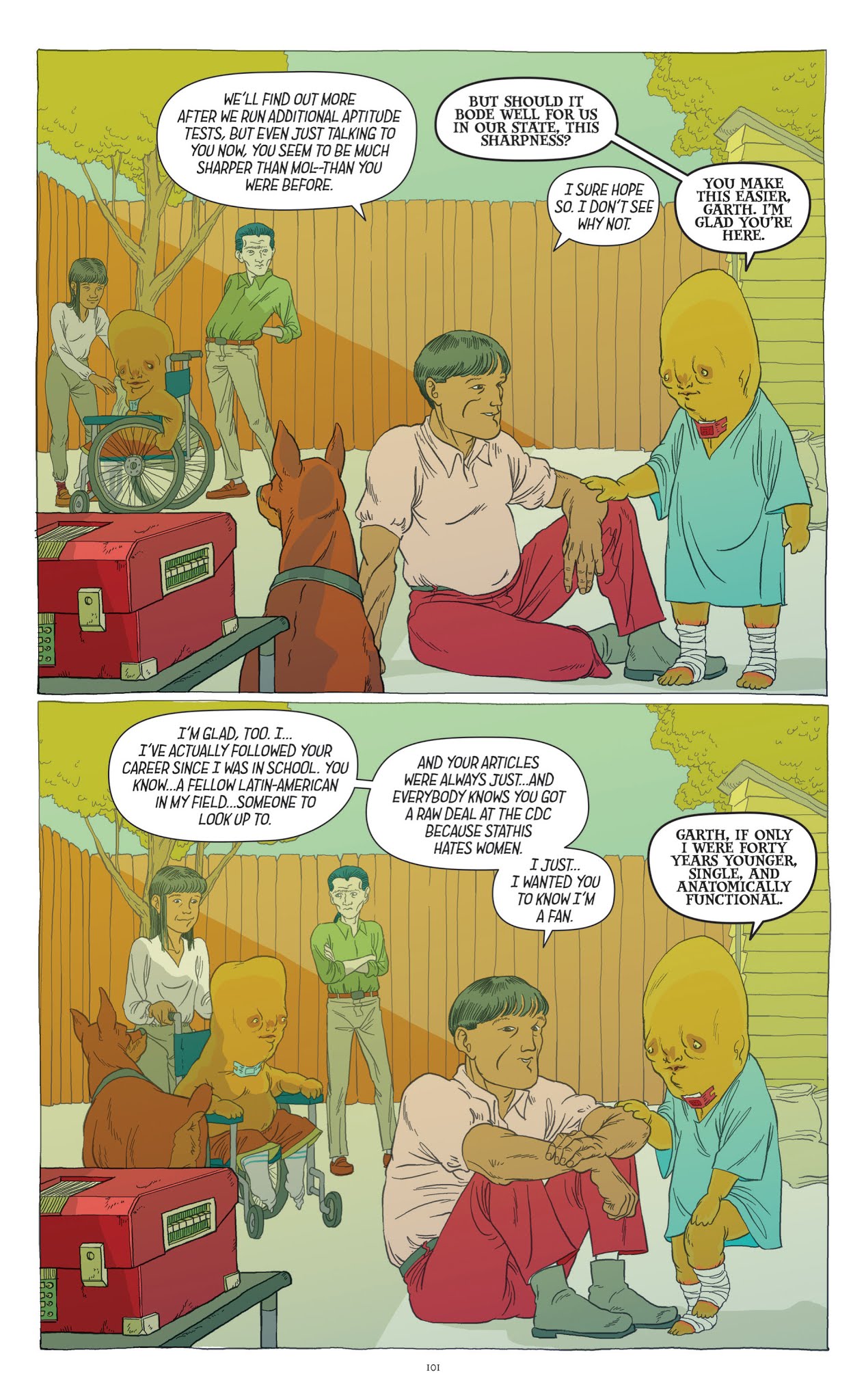 Read online Upgrade Soul comic -  Issue # TPB (Part 1) - 100