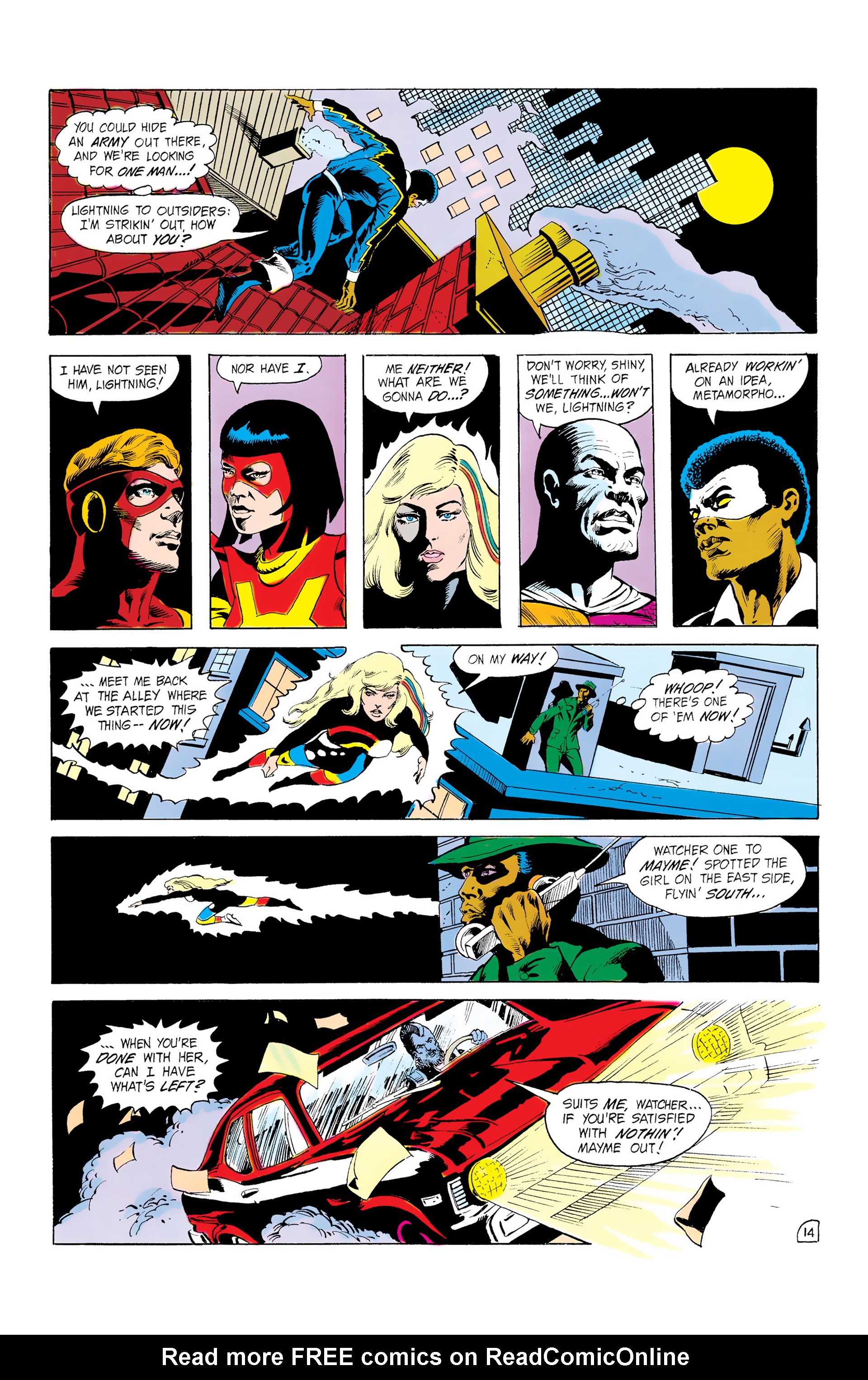 Read online Batman and the Outsiders (1983) comic -  Issue #13 - 14