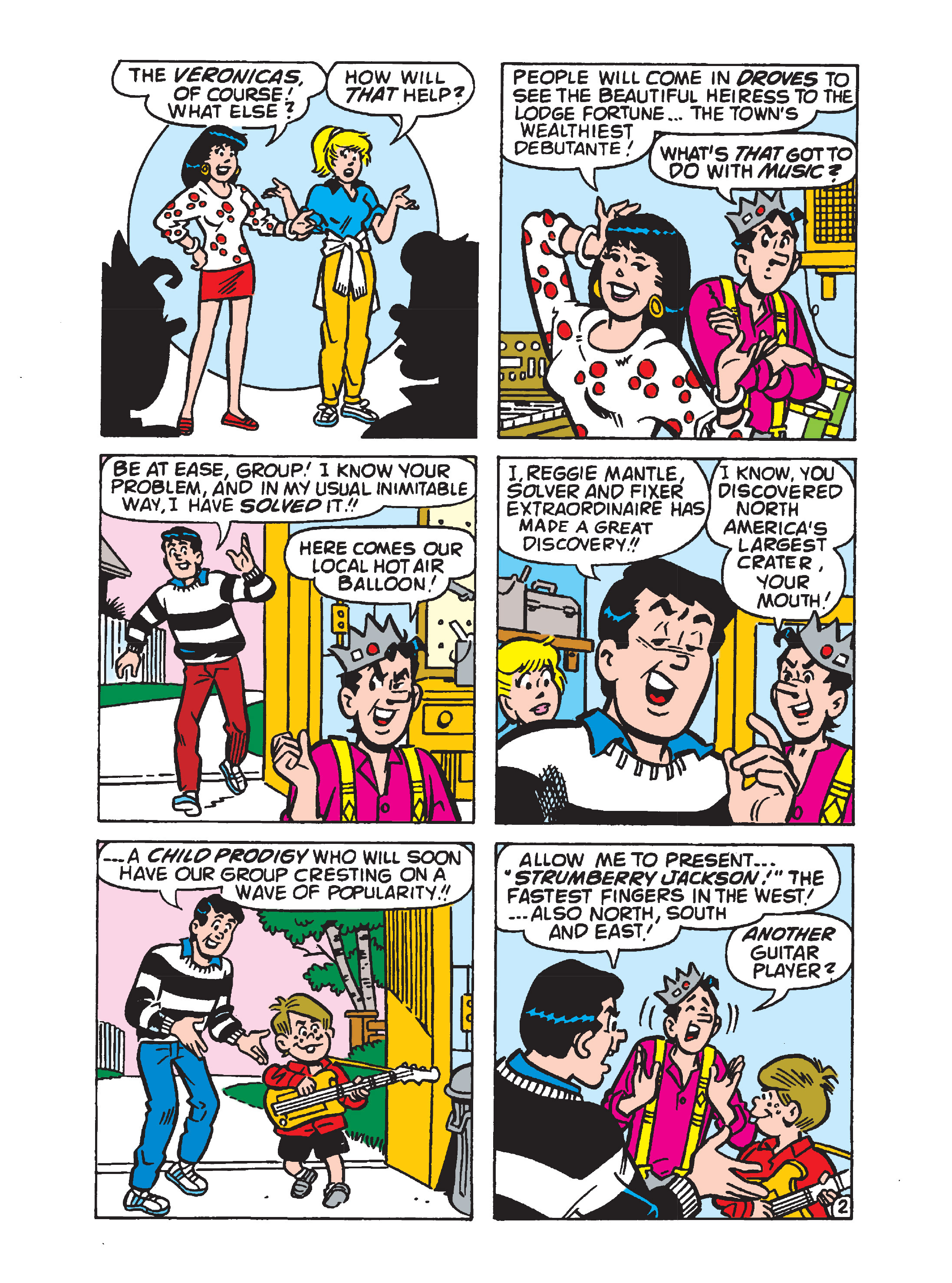 Read online Archie's Funhouse Double Digest comic -  Issue #6 - 194