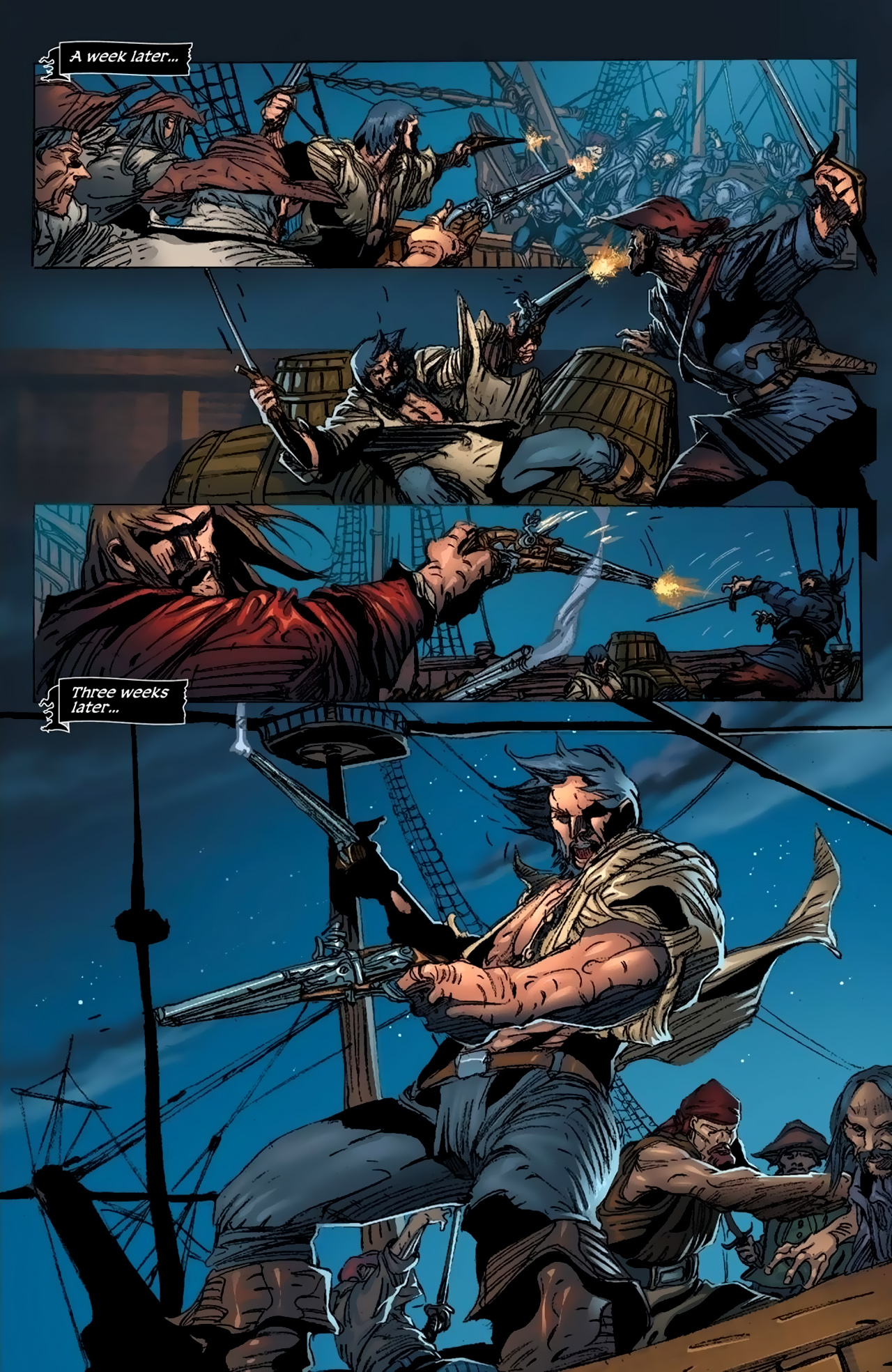 Read online Blackbeard: Legend of the Pyrate King comic -  Issue #3 - 17