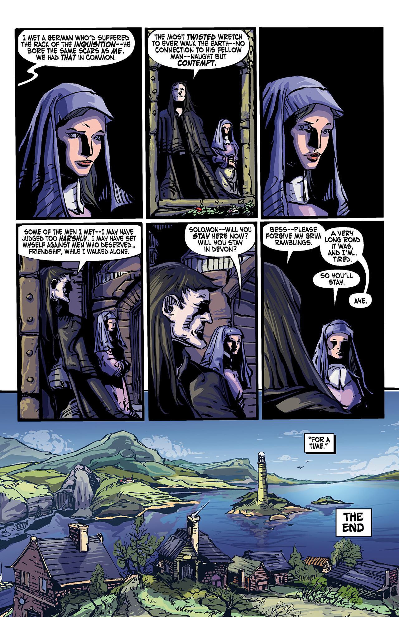 Read online Solomon Kane: Death's Black Riders comic -  Issue #4 - 27