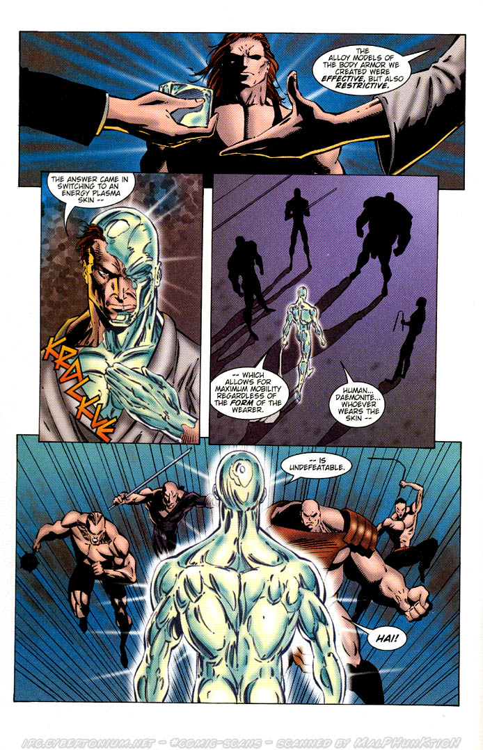 Read online Warblade: Endangered Species comic -  Issue #1 - 14