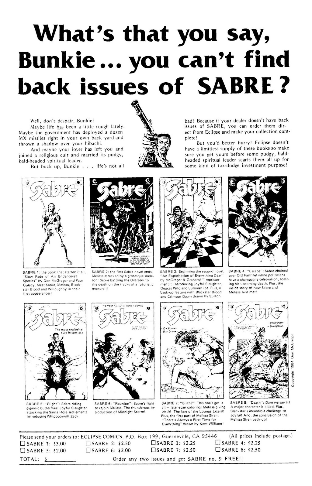 Sabre (1982) issue 10 - Page 35