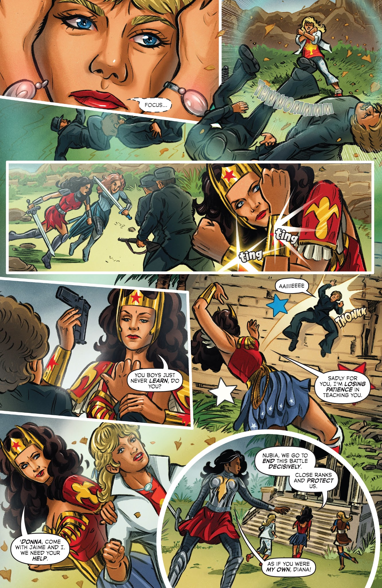 Read online Wonder Woman '77 Meets The Bionic Woman comic -  Issue #6 - 12