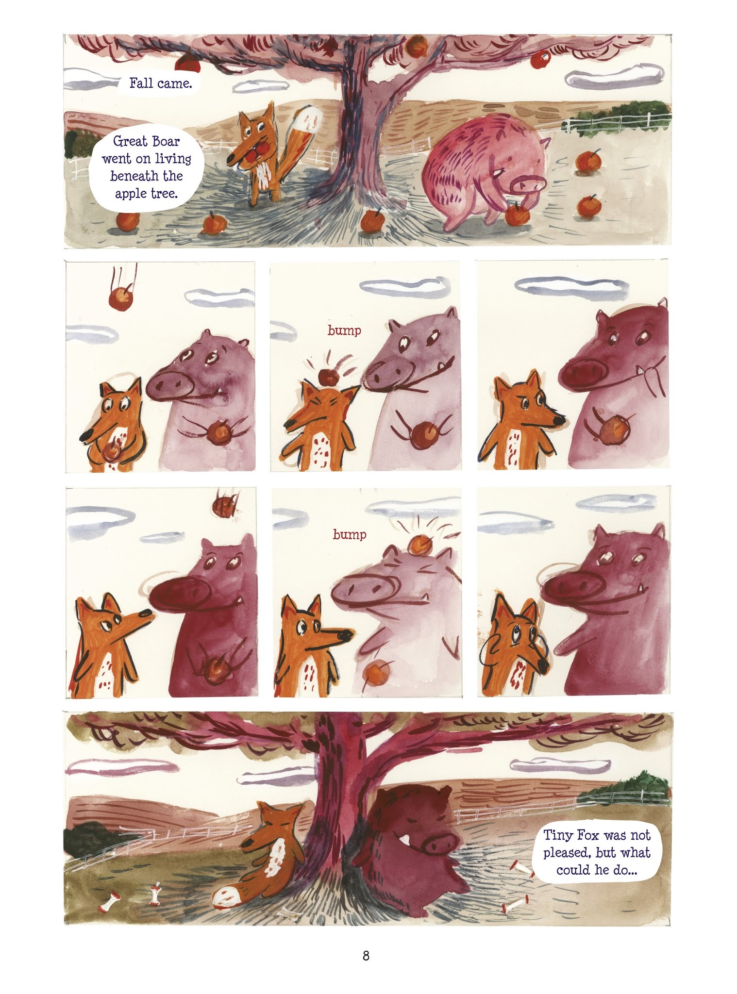 Read online Tiny Fox and Great Boar comic -  Issue #1 - 9