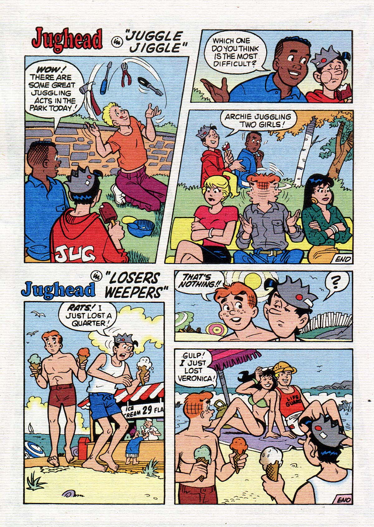 Read online Jughead's Double Digest Magazine comic -  Issue #104 - 161