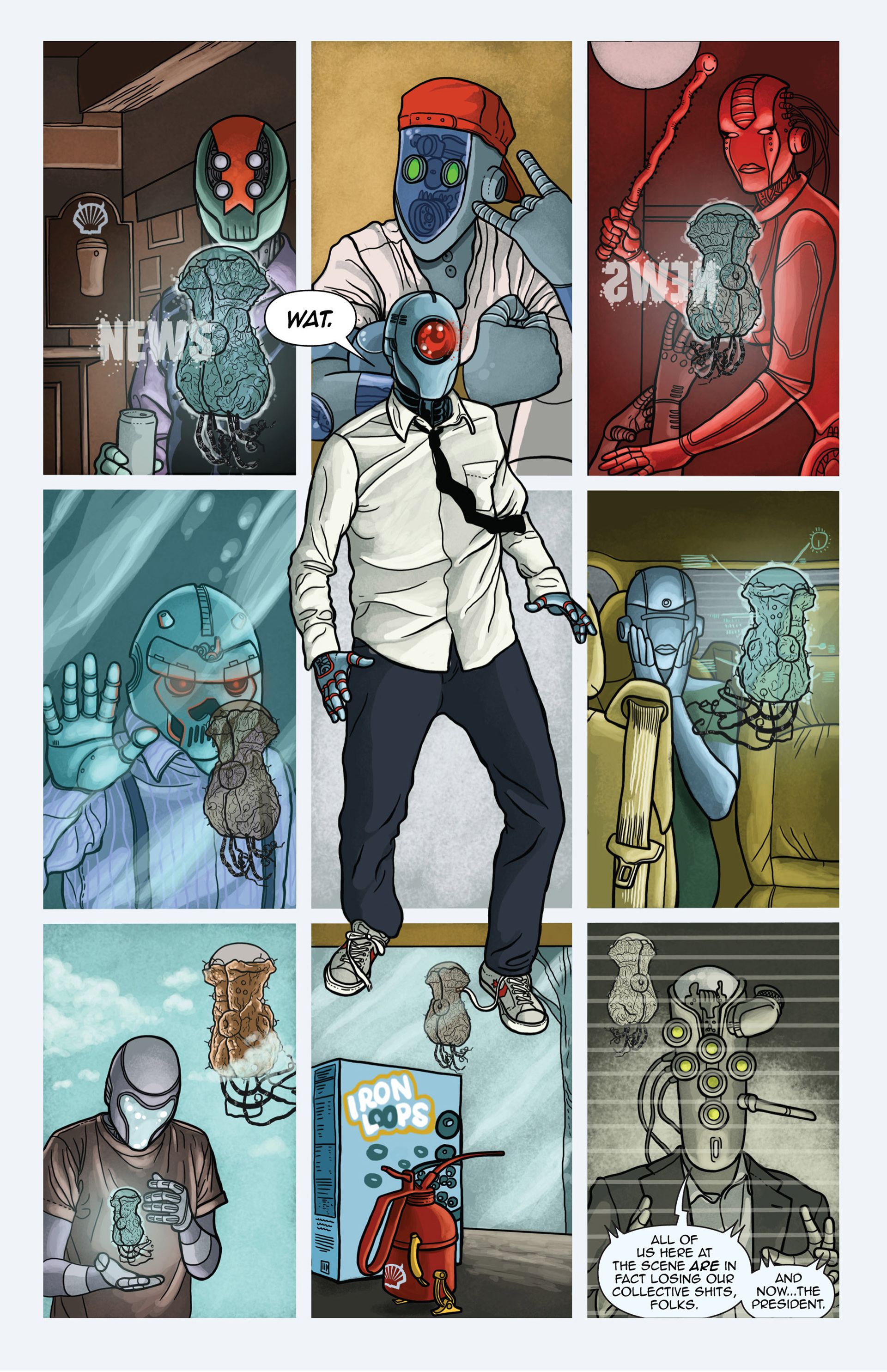 Read online D4VE comic -  Issue #2 - 17