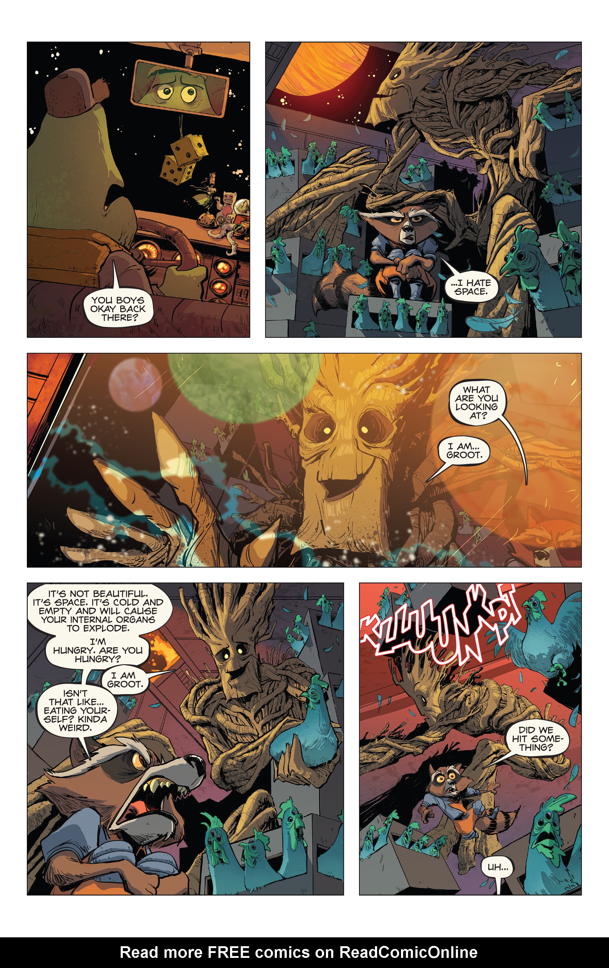 Read online Groot comic -  Issue #1 - 6