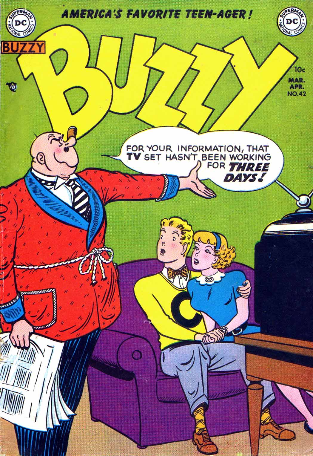 Read online Buzzy comic -  Issue #42 - 1