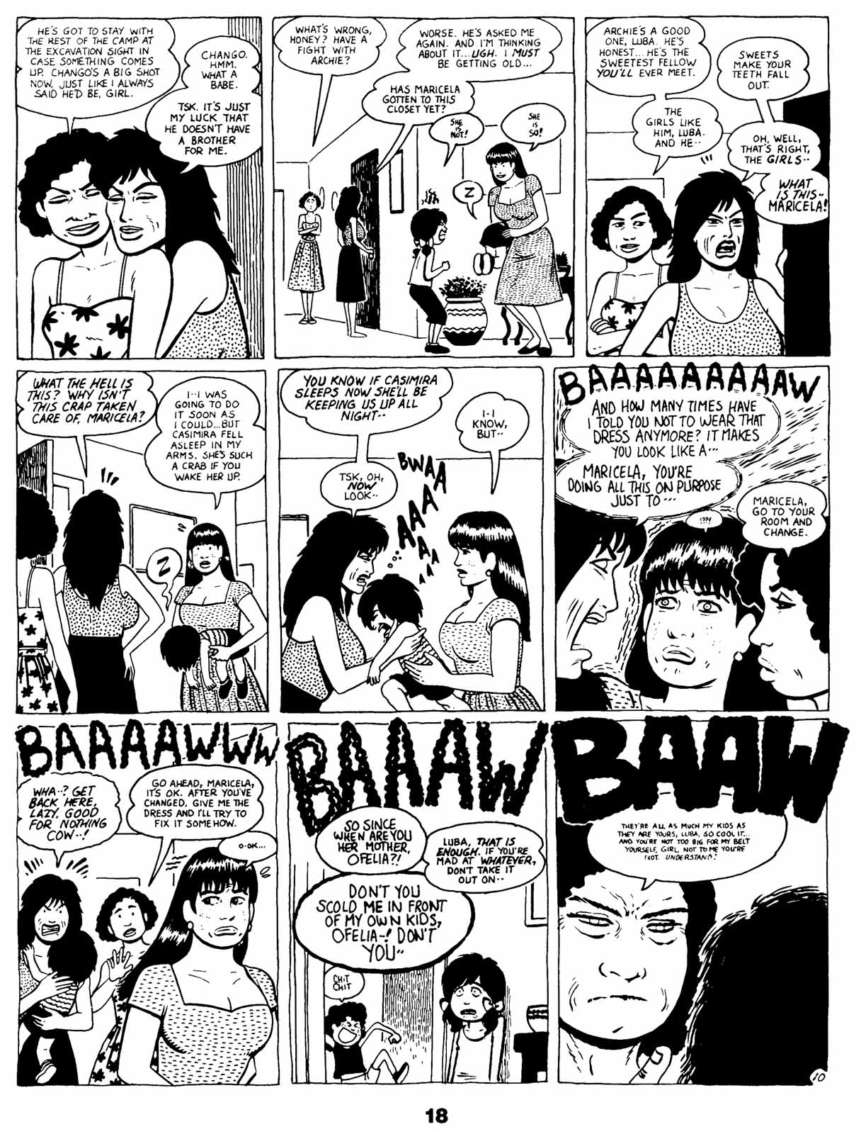 Read online Love and Rockets (1982) comic -  Issue #21 - 20