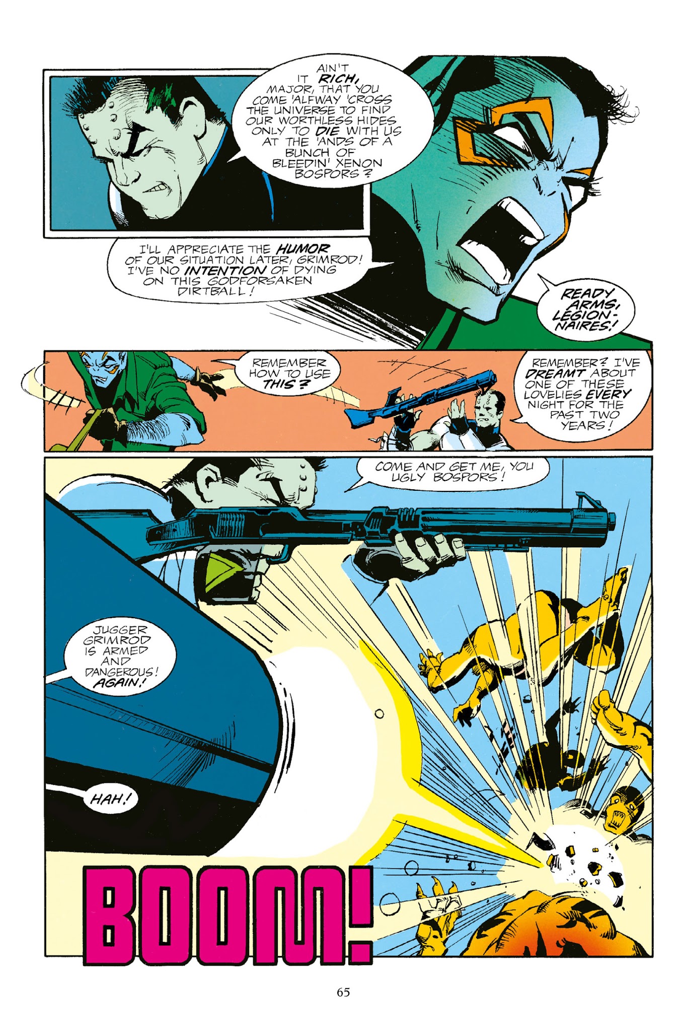 Read online Alien Legion: Dead and Buried comic -  Issue # TPB - 64
