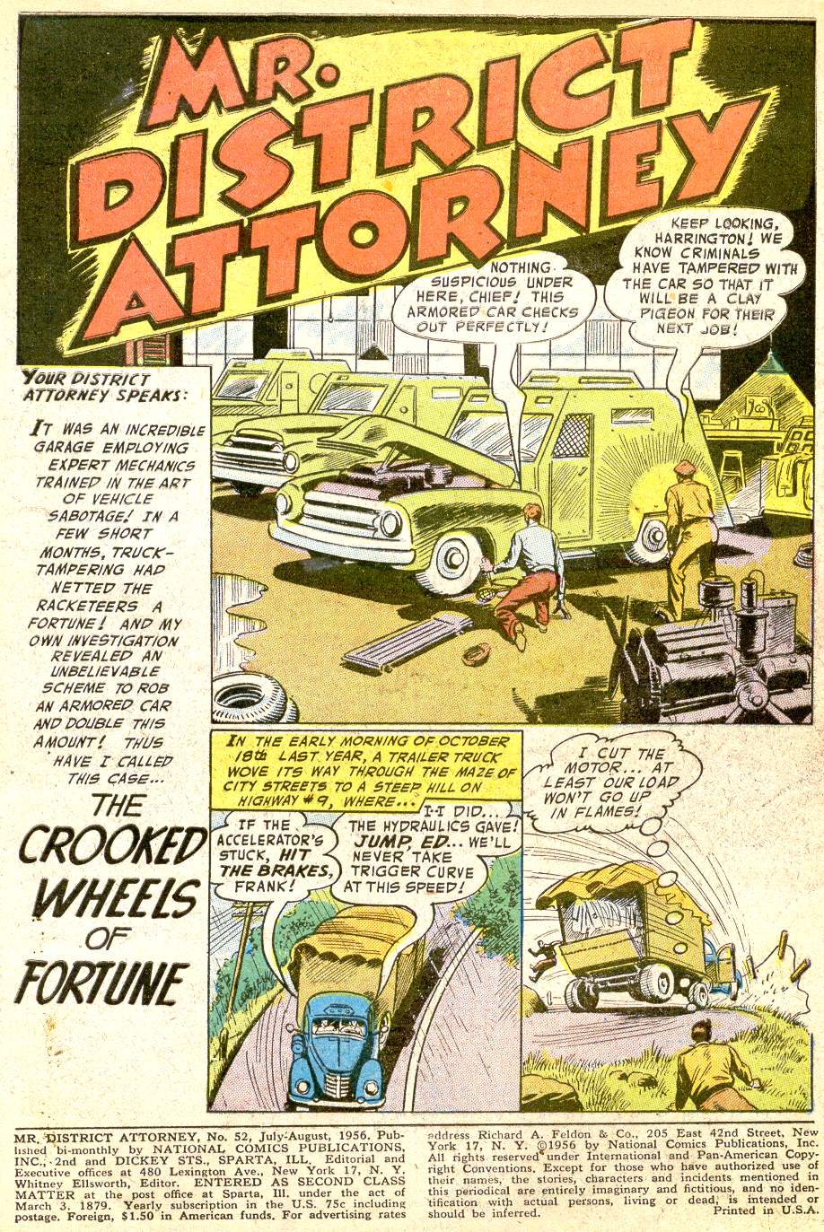 Read online Mr. District Attorney comic -  Issue #52 - 3