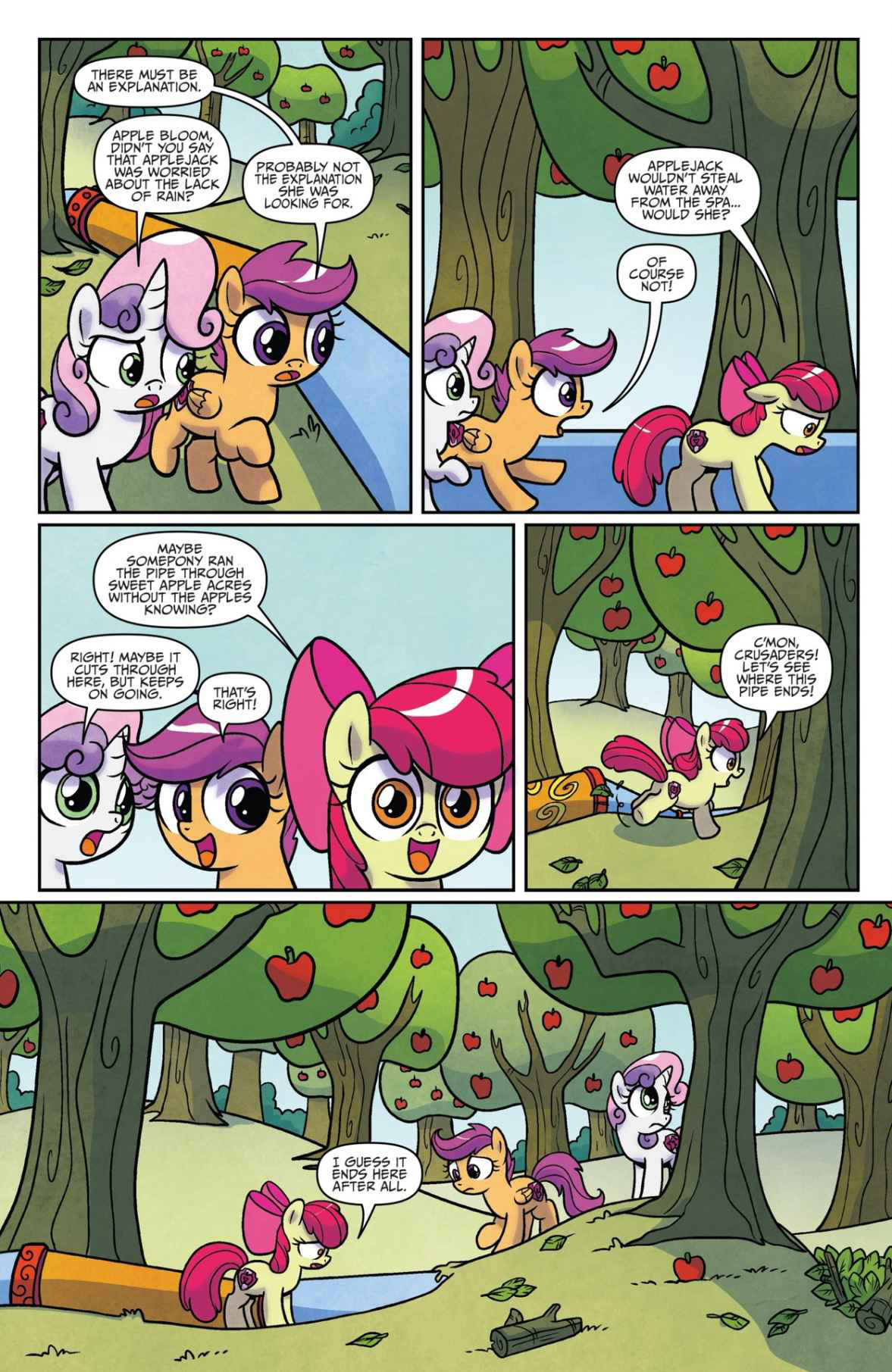 Read online My Little Pony: Ponyville Mysteries comic -  Issue #4 - 8