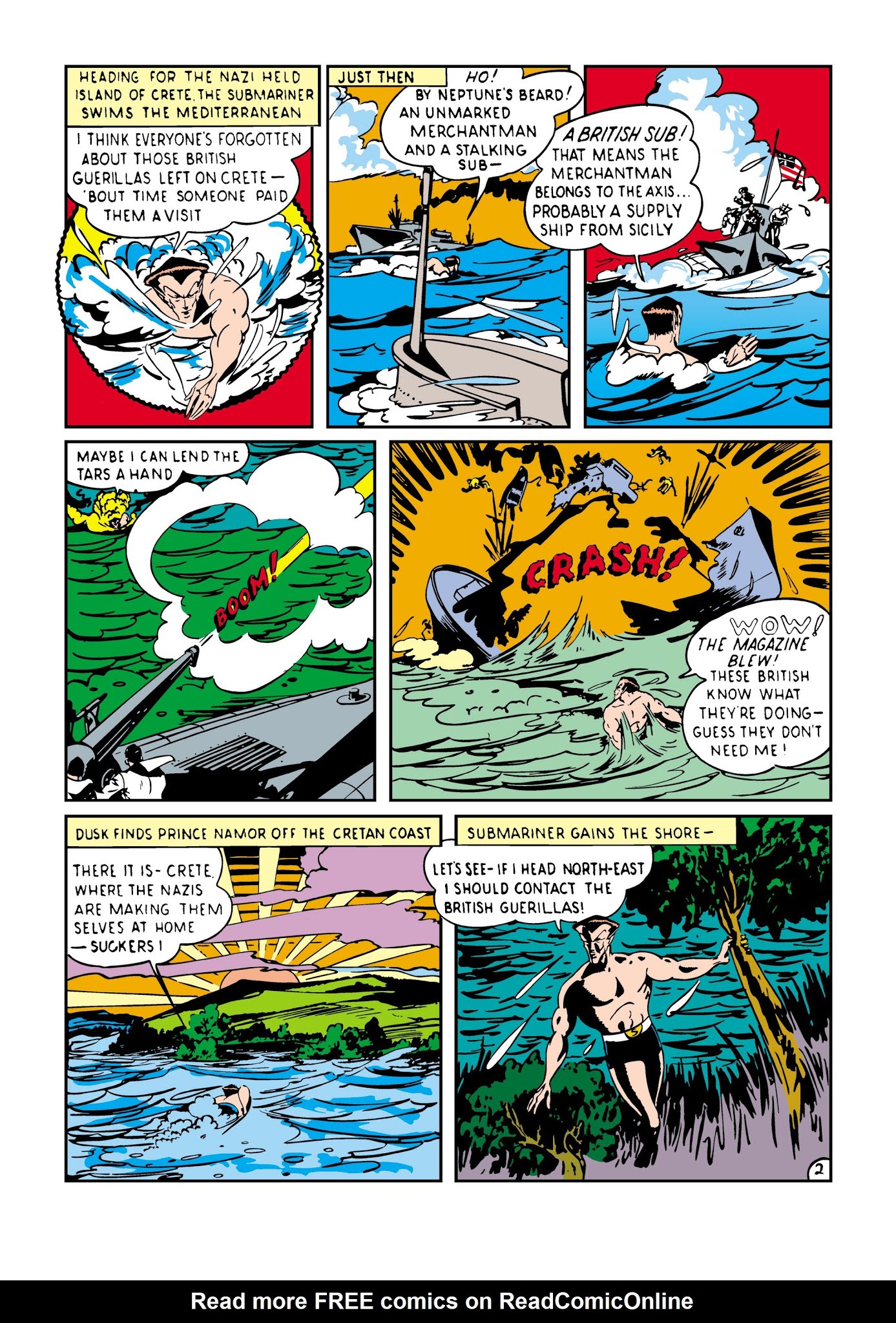 Read online Marvel Masterworks: Golden Age All Winners comic -  Issue # TPB 3 (Part 1) - 36