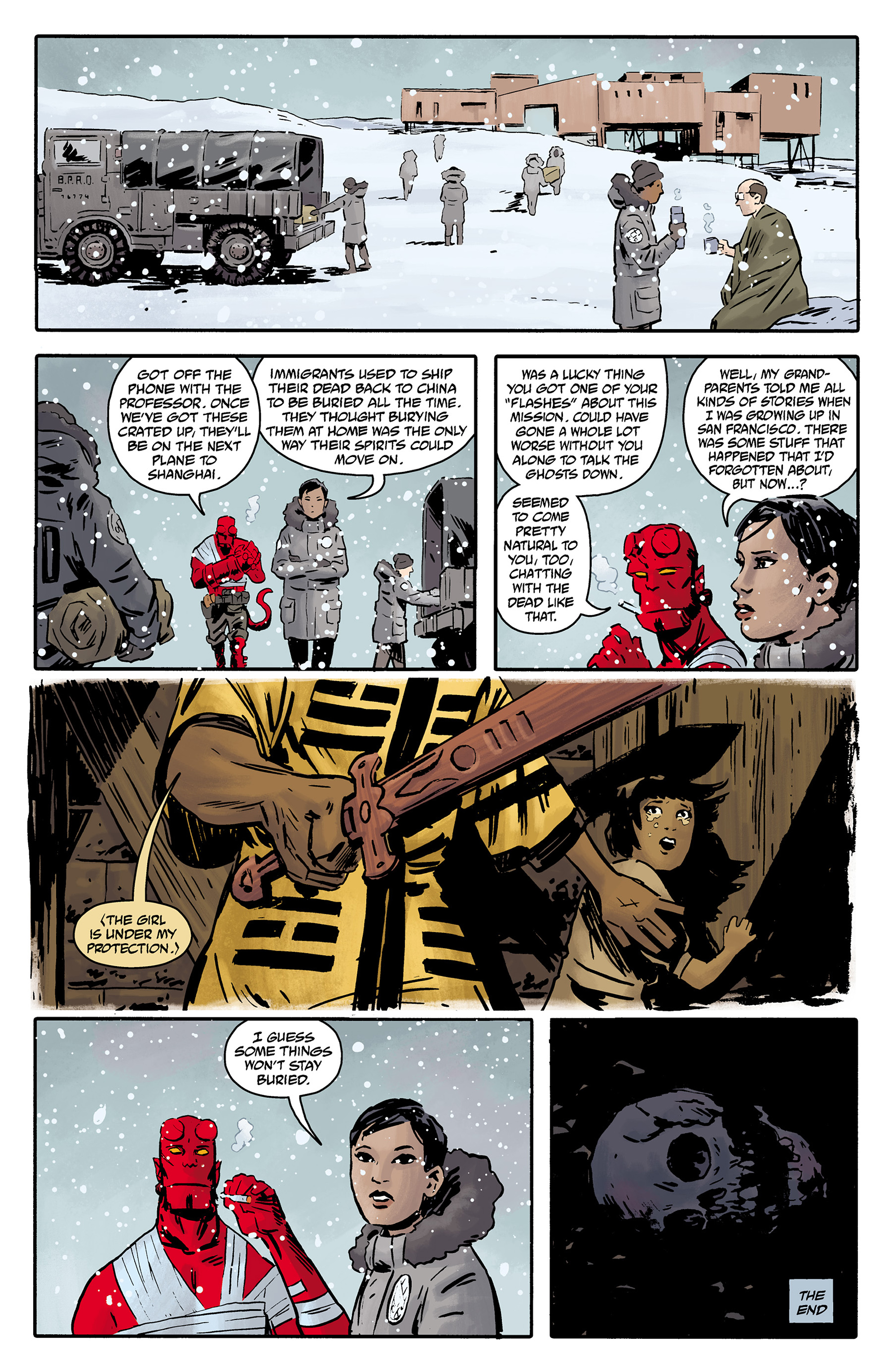 Read online Hellboy Winter Special (2016) comic -  Issue #1 - 22