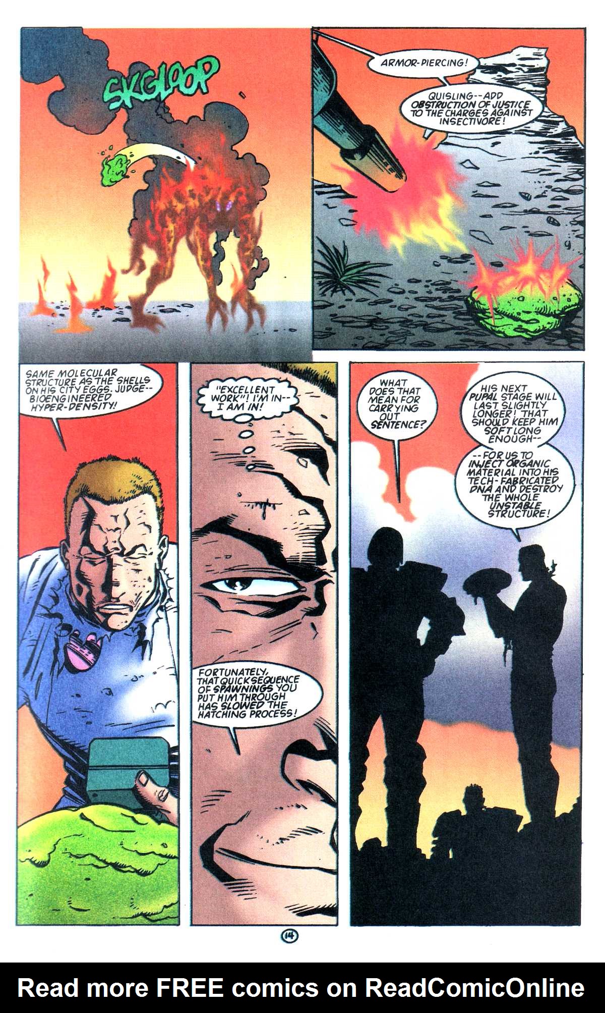 Read online Judge Dredd: Legends of the Law comic -  Issue #7 - 18