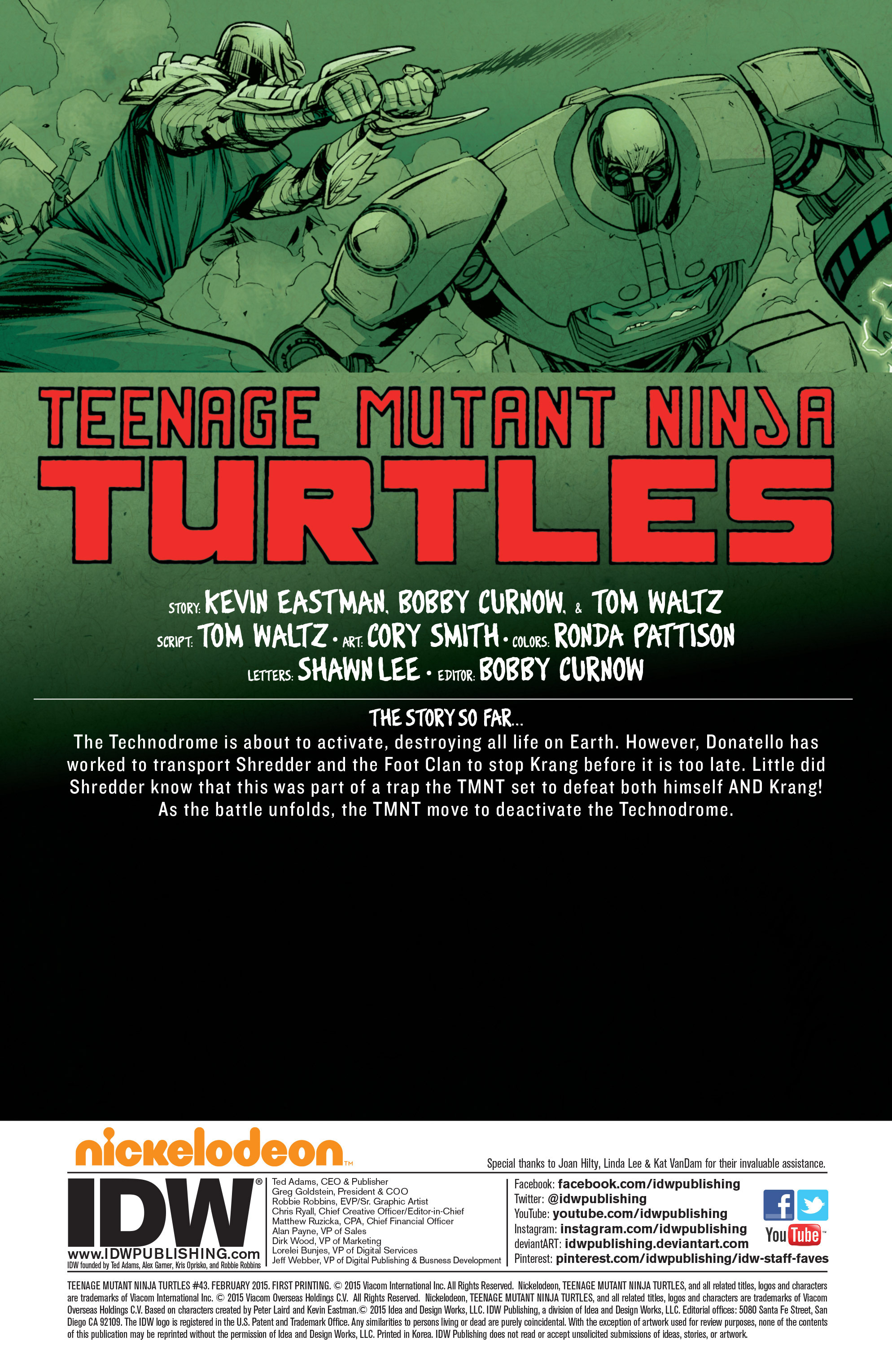 Read online Teenage Mutant Ninja Turtles (2011) comic -  Issue #43 - 4