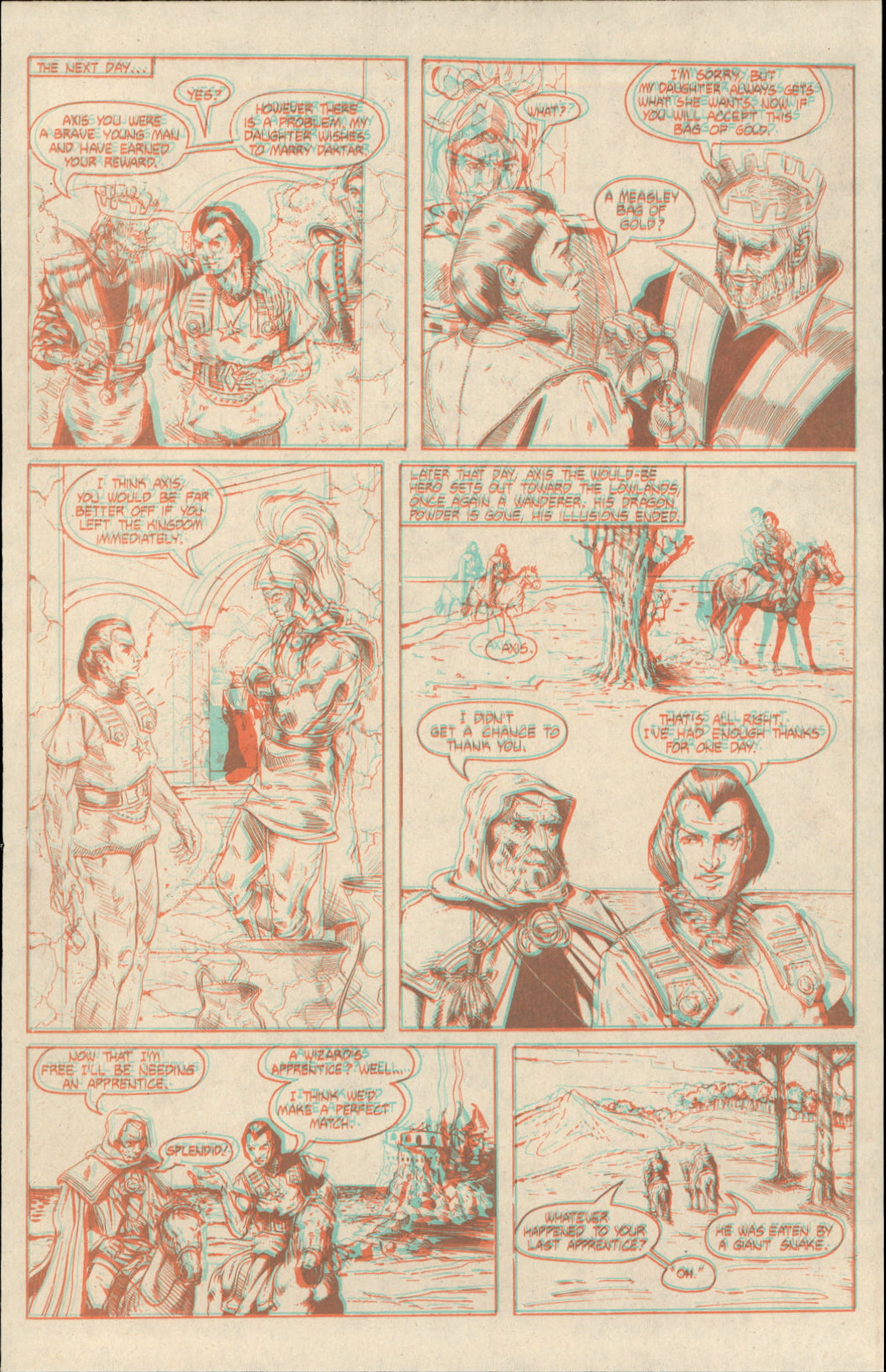 Read online Blackthorne 3-D Series comic -  Issue #3 - 34