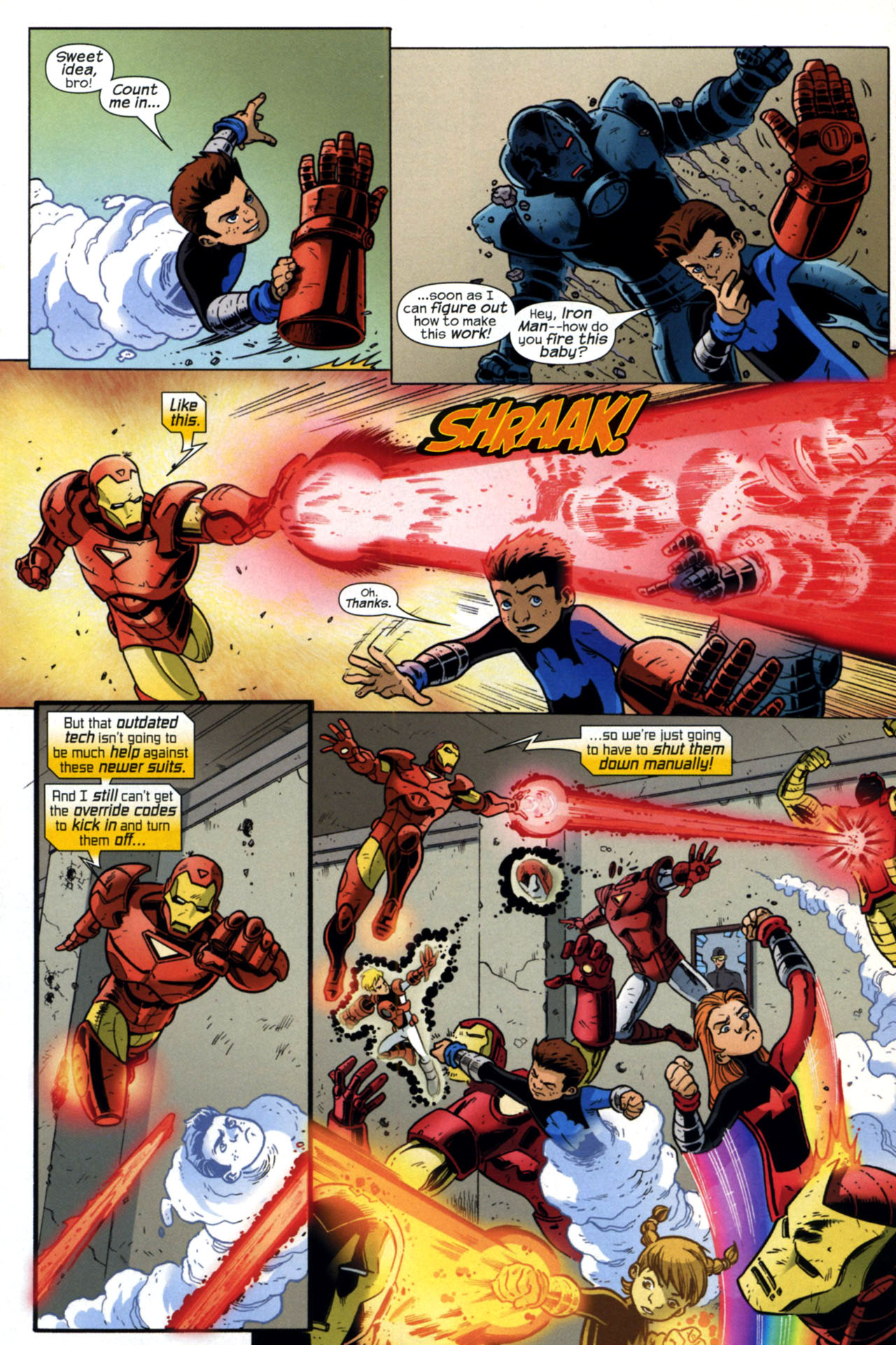 Read online Iron Man and Power Pack comic -  Issue #4 - 6