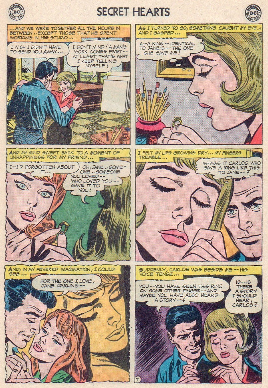 Read online Secret Hearts comic -  Issue #102 - 9