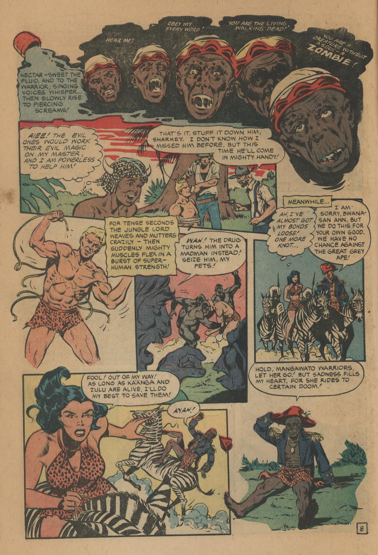 Read online Jungle Comics comic -  Issue #131 - 10