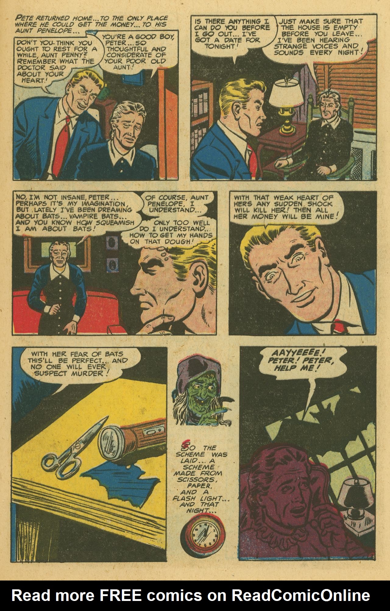 Read online Weird Mysteries (1952) comic -  Issue #5 - 29