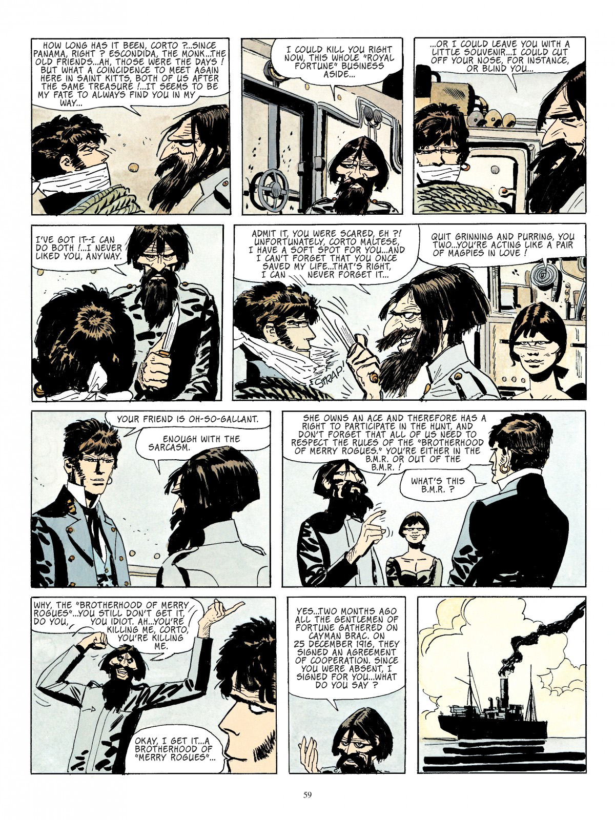 Read online Corto Maltese comic -  Issue # TPB 4 - 49