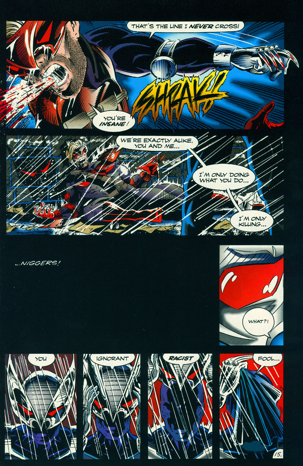 Read online ShadowHawk comic -  Issue #6 - 20