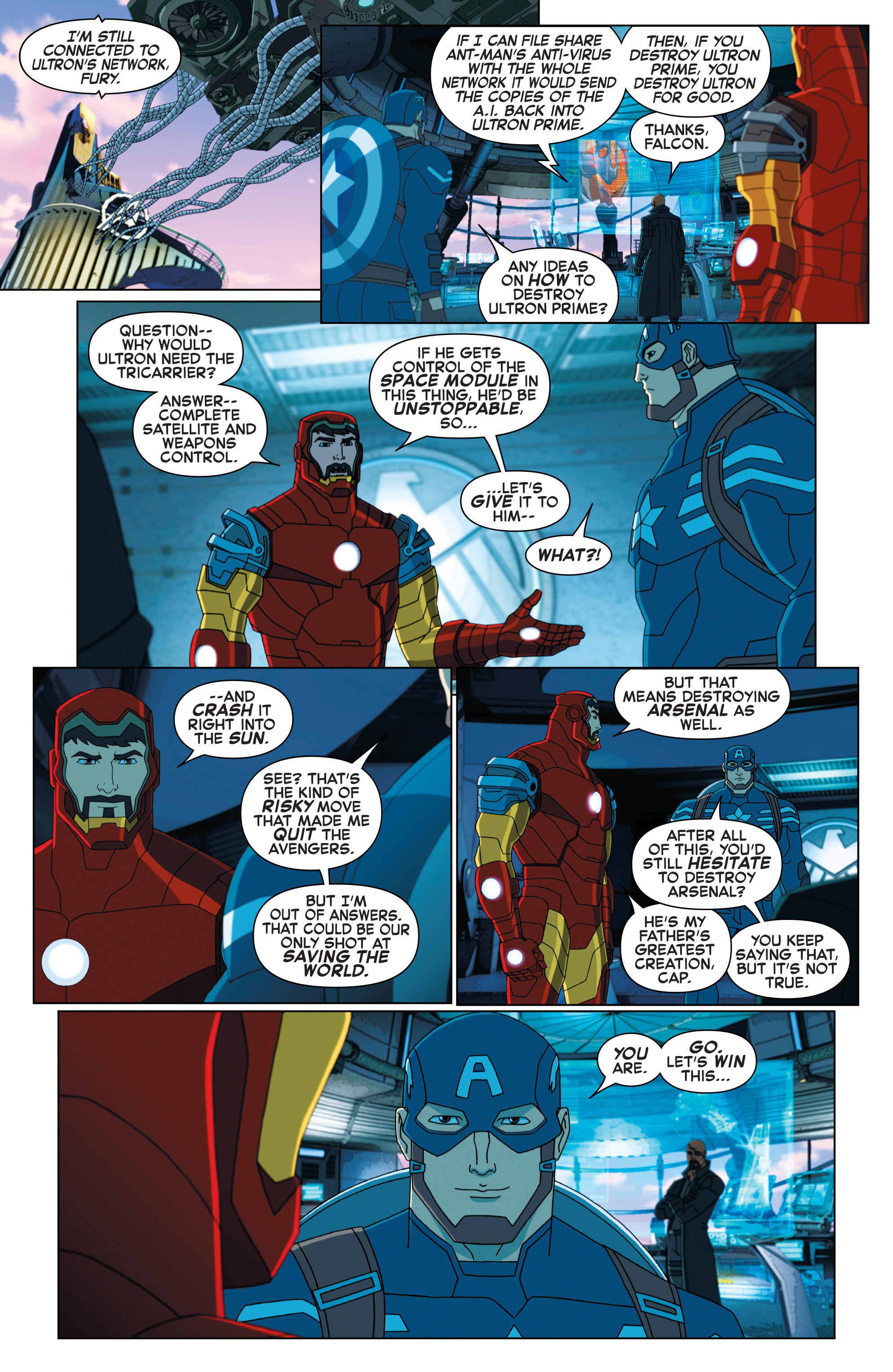 Read online Marvel Universe Avengers Assemble: Civil War comic -  Issue #4 - 18