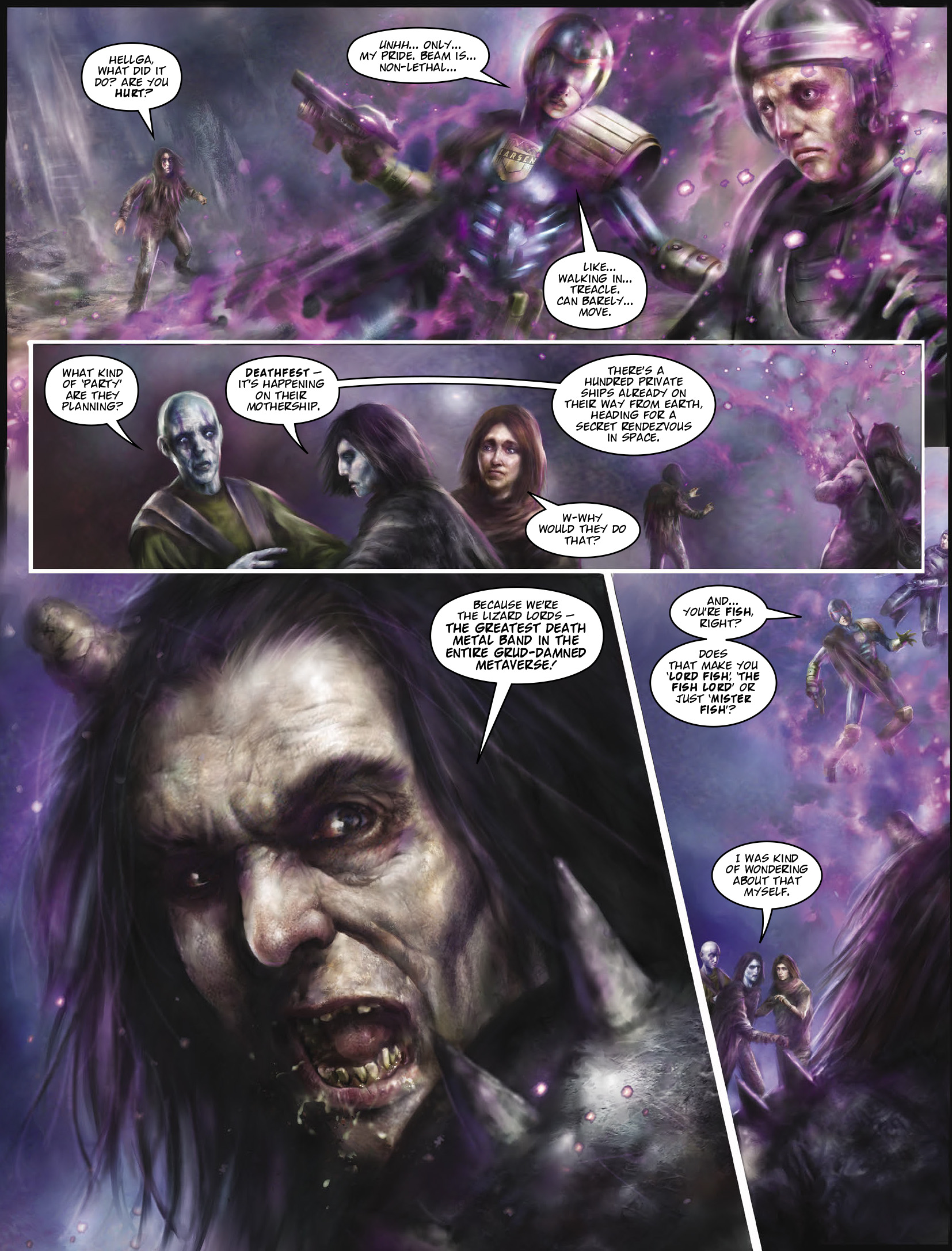 Read online Judge Dredd Megazine (Vol. 5) comic -  Issue #450 - 50