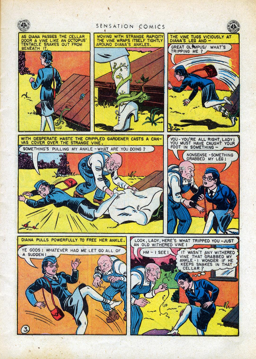 Read online Sensation (Mystery) Comics comic -  Issue #41 - 5