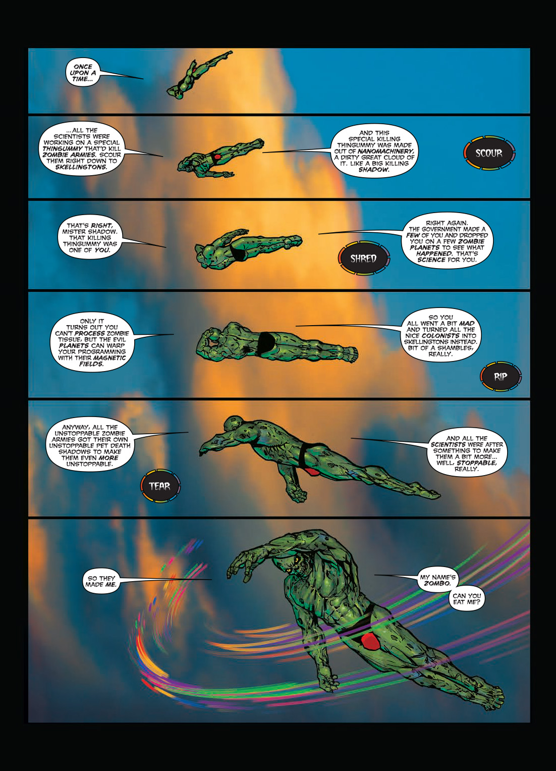 Read online Zombo comic -  Issue # TPB 1 - 38