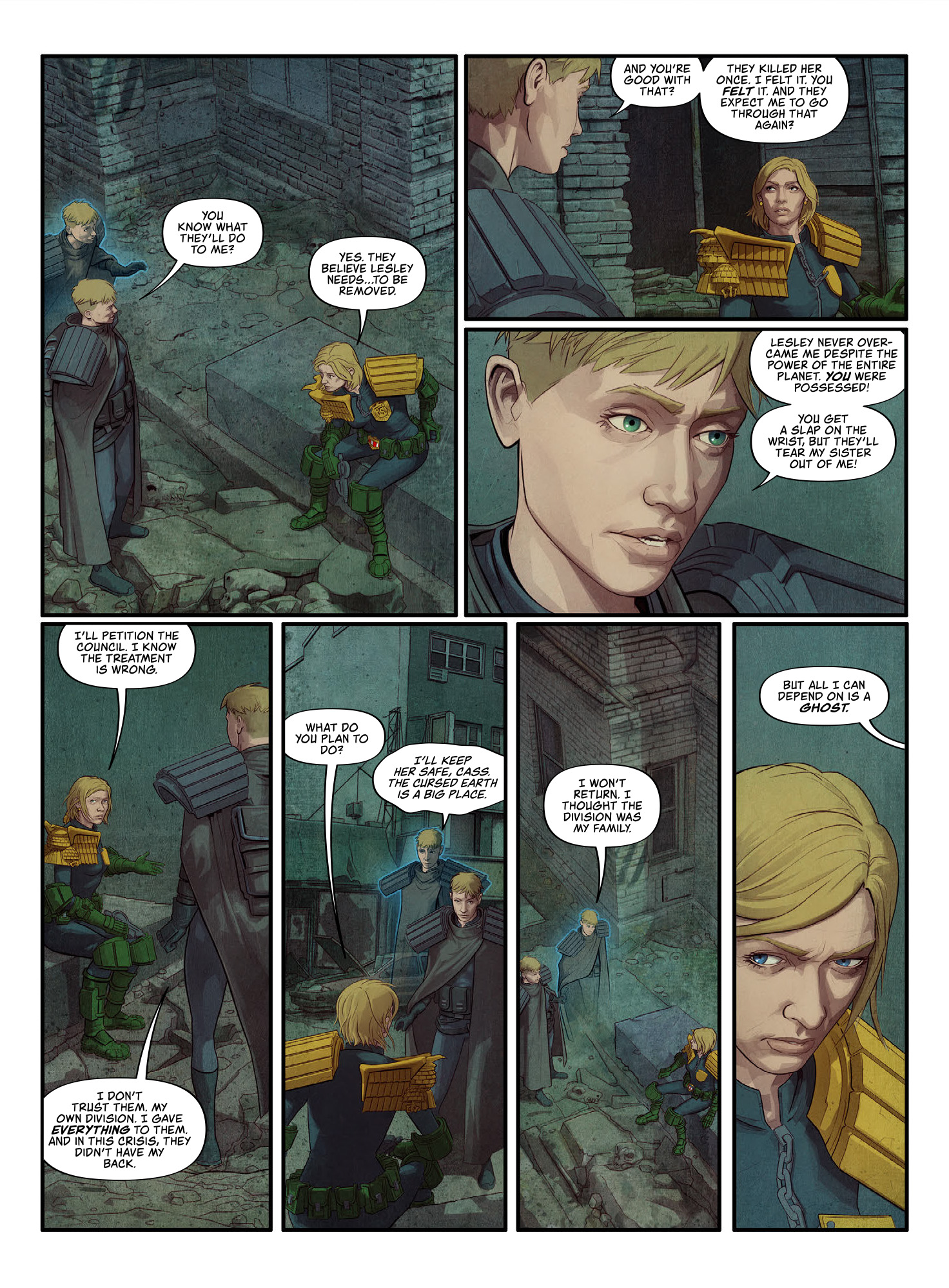 Read online Judge Dredd Megazine (Vol. 5) comic -  Issue #445 - 128