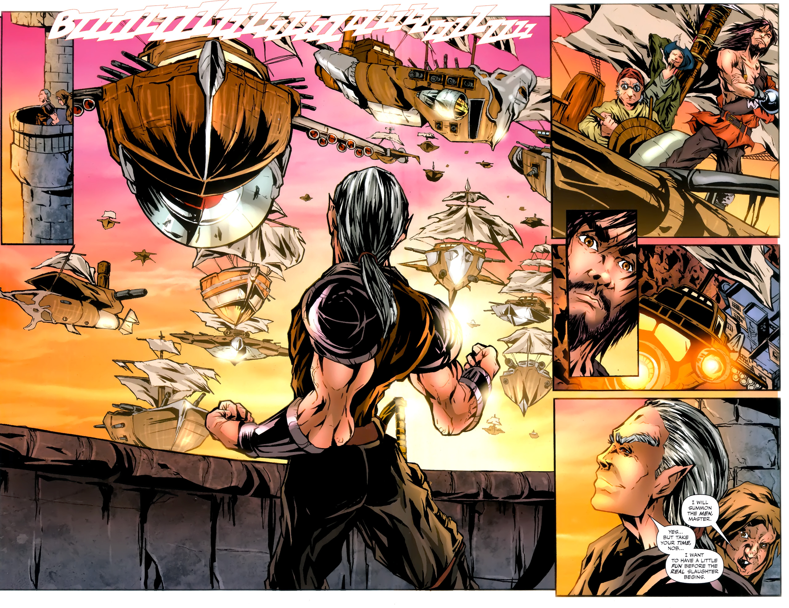 Read online Grimm Fairy Tales: Neverland comic -  Issue #5 - 17