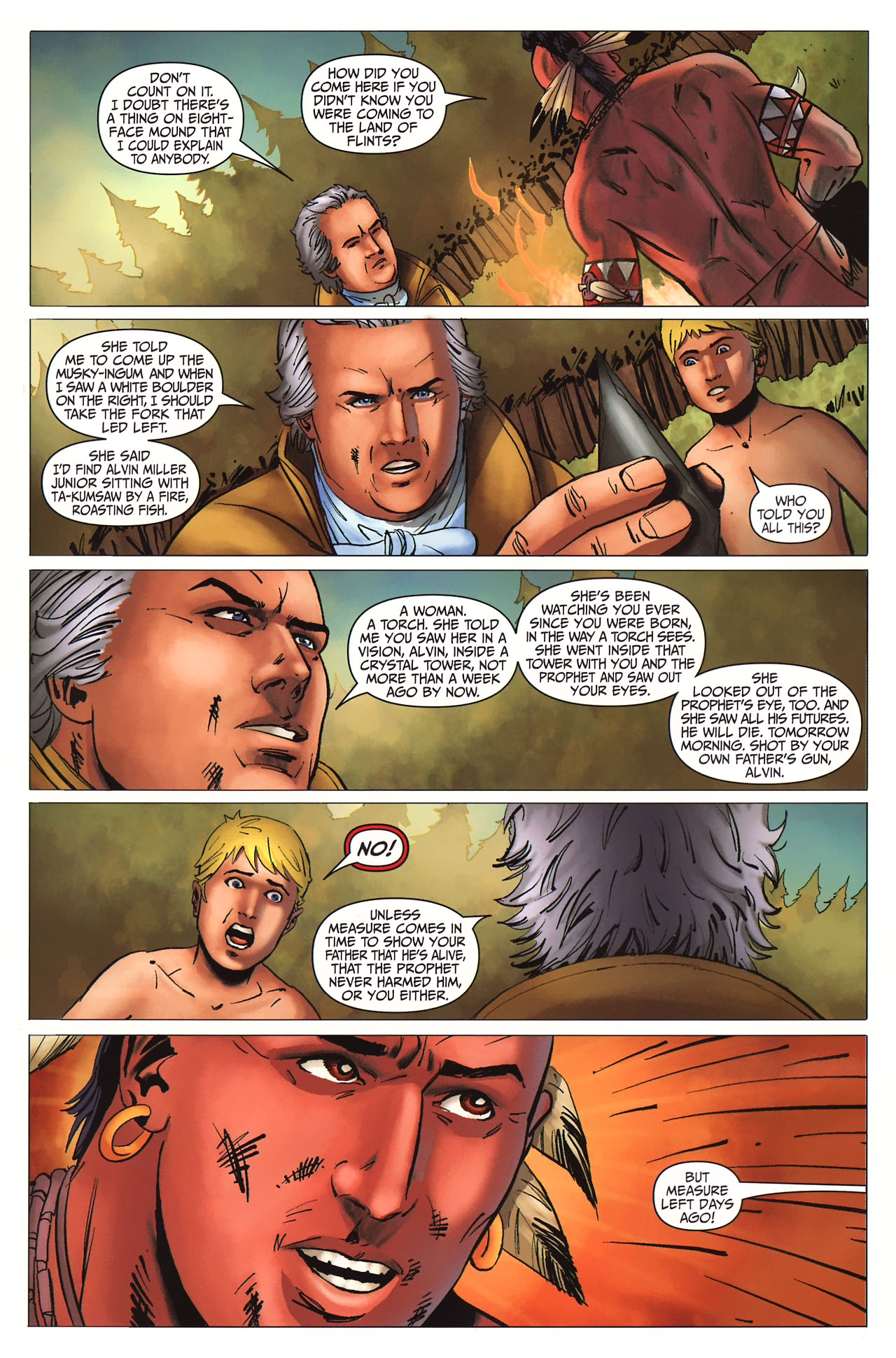 Read online Red Prophet: The Tales of Alvin Maker comic -  Issue #9 - 22