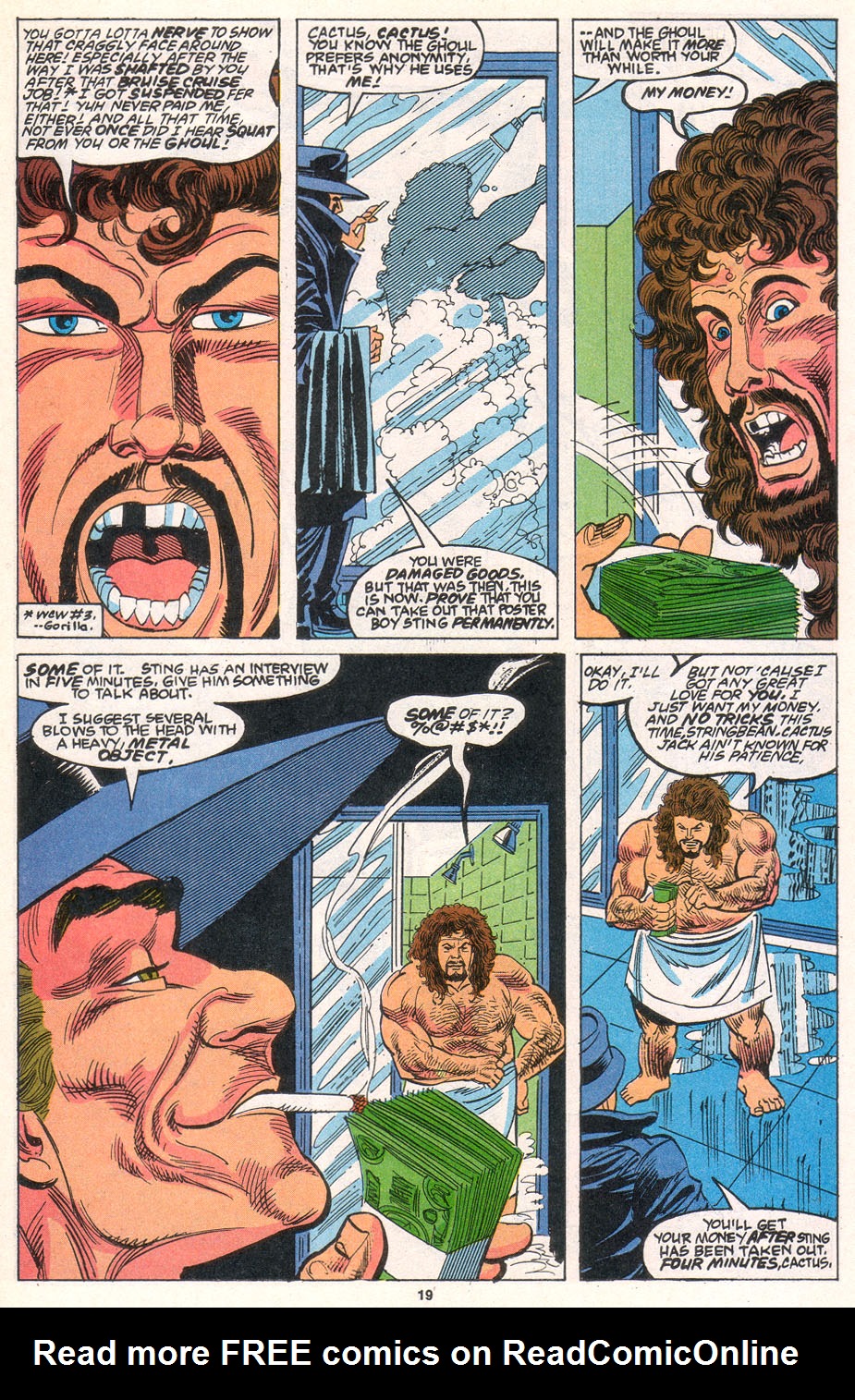 Read online WCW World Championship Wrestling comic -  Issue #7 - 20