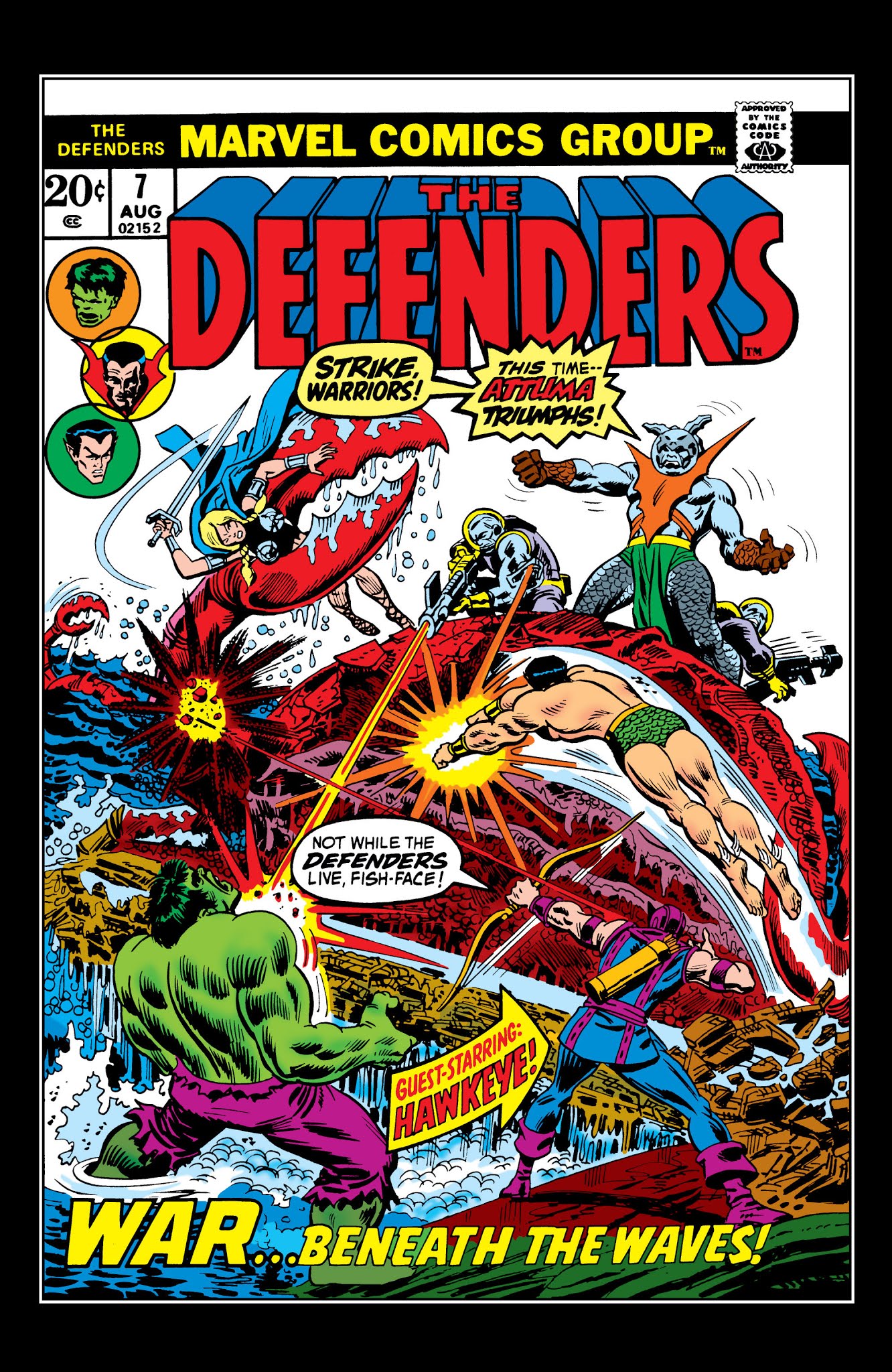 Read online Marvel Masterworks: The Defenders comic -  Issue # TPB 2 (Part 1) - 7