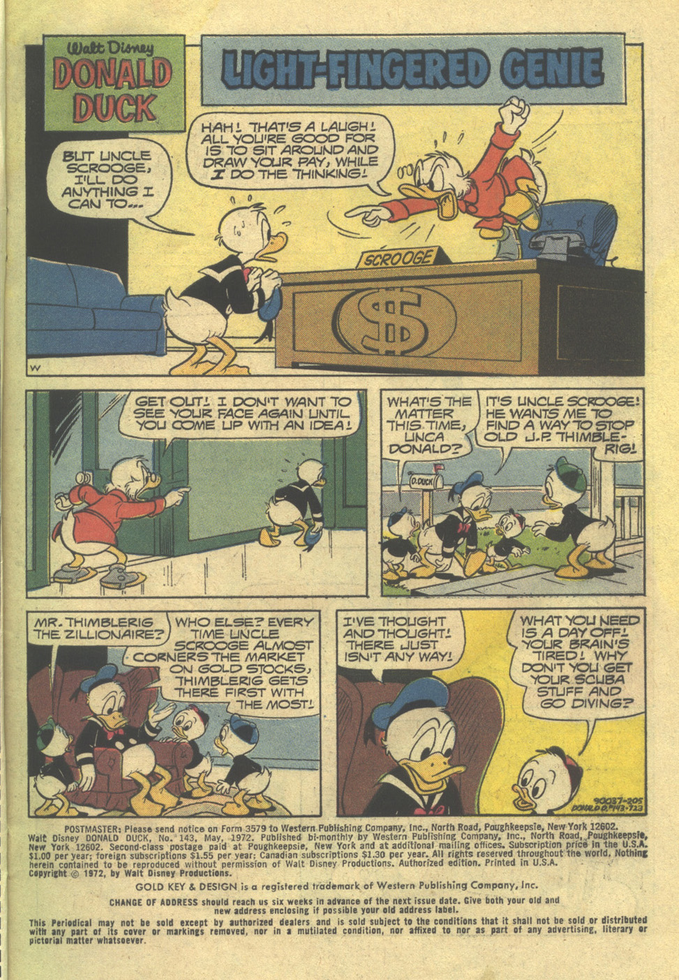 Read online Donald Duck (1962) comic -  Issue #143 - 3