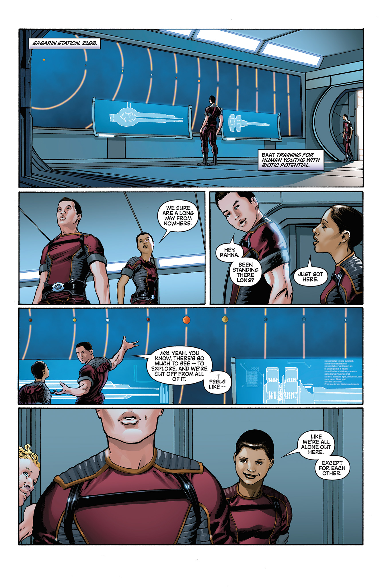 Read online Mass Effect: Foundation comic -  Issue #4 - 4