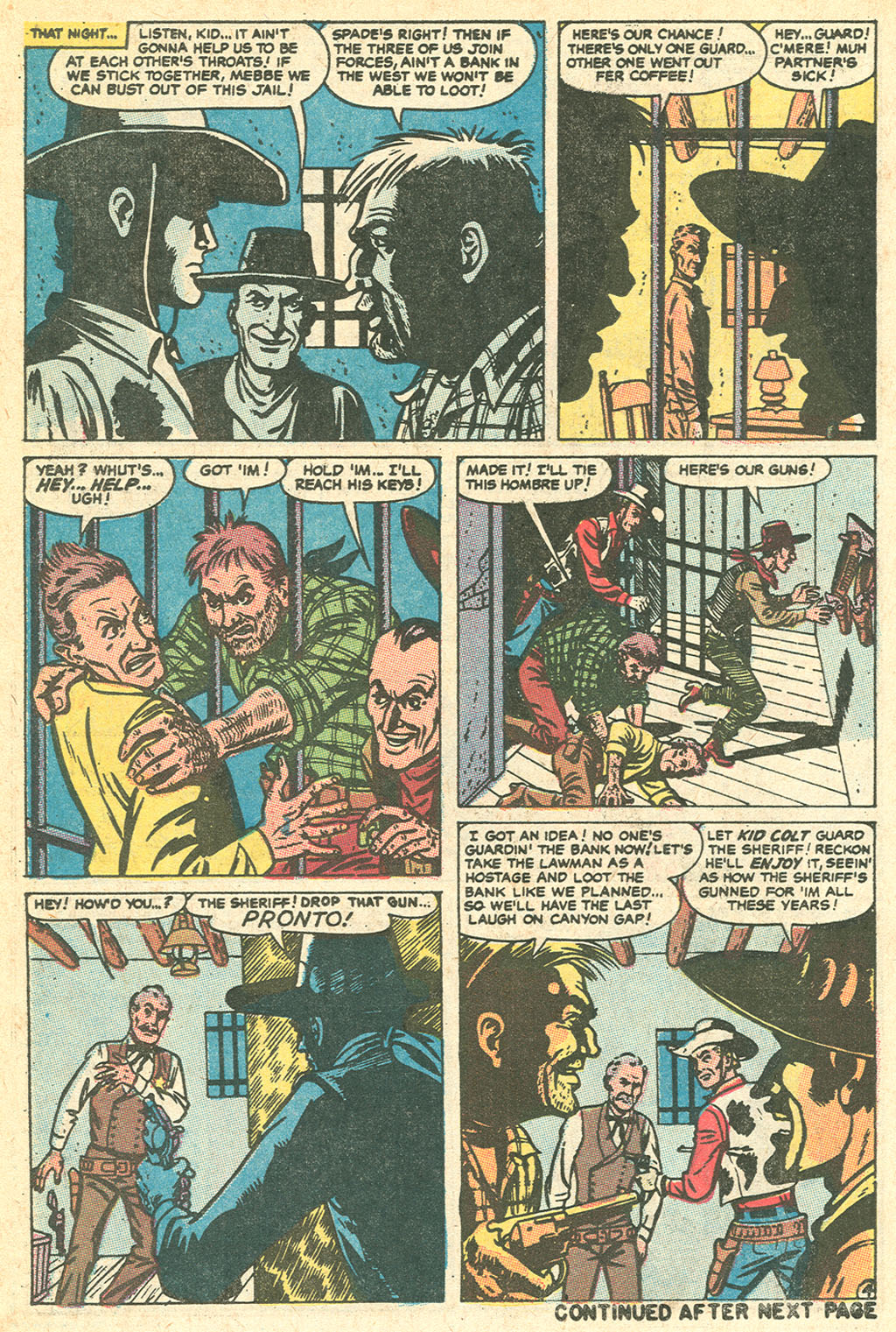 Read online Kid Colt Outlaw comic -  Issue #144 - 14